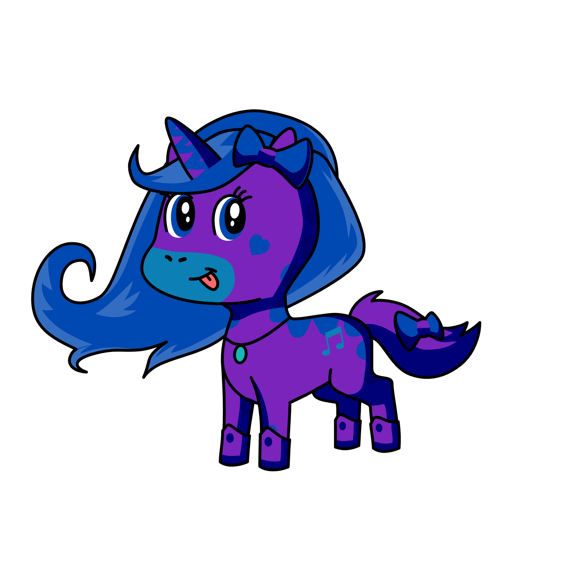SPARKLES, the unicorn