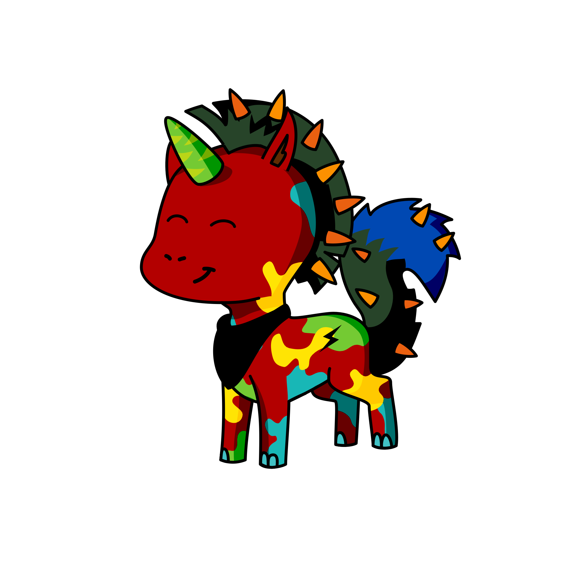 Blitz, the unicorn