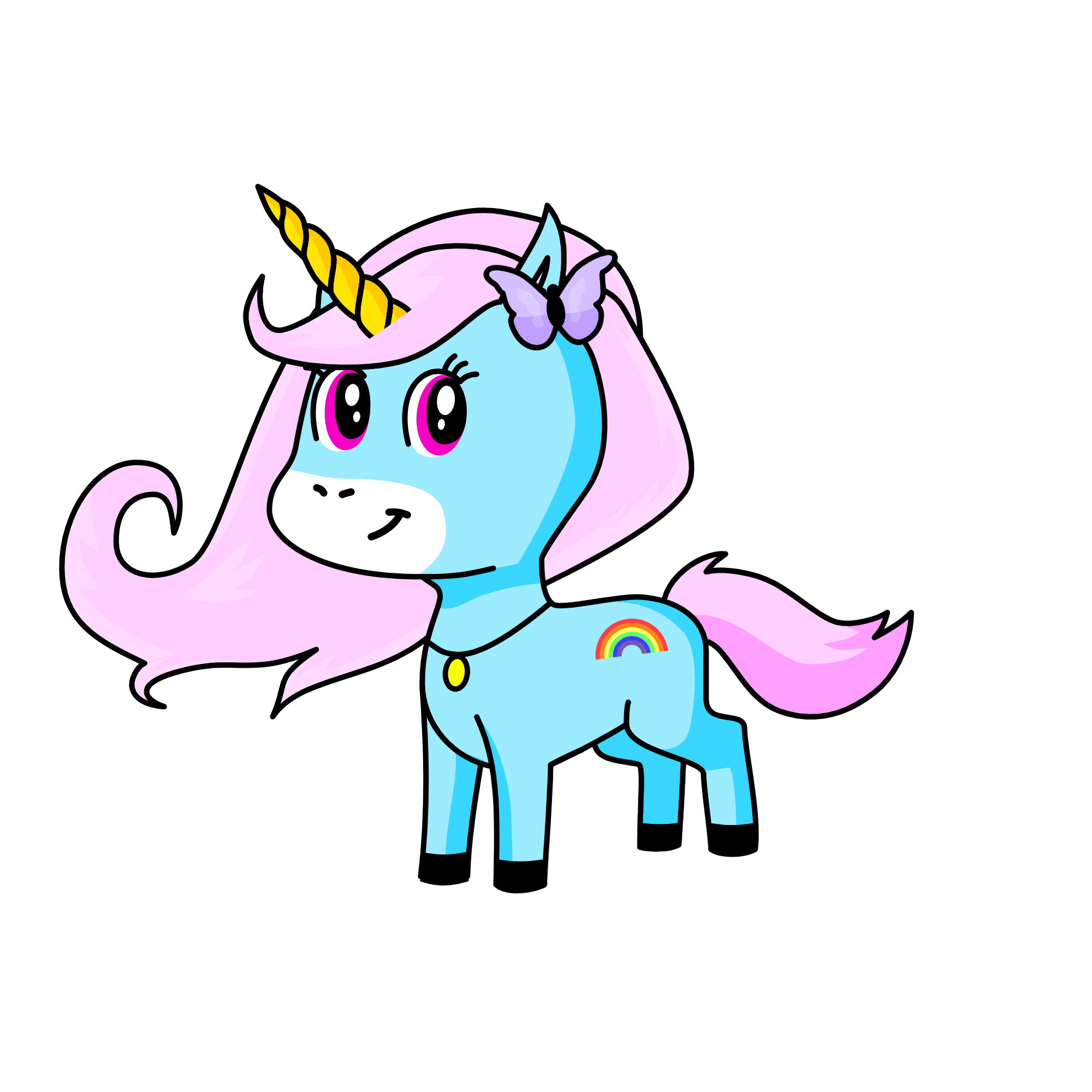 Claire, the unicorn
