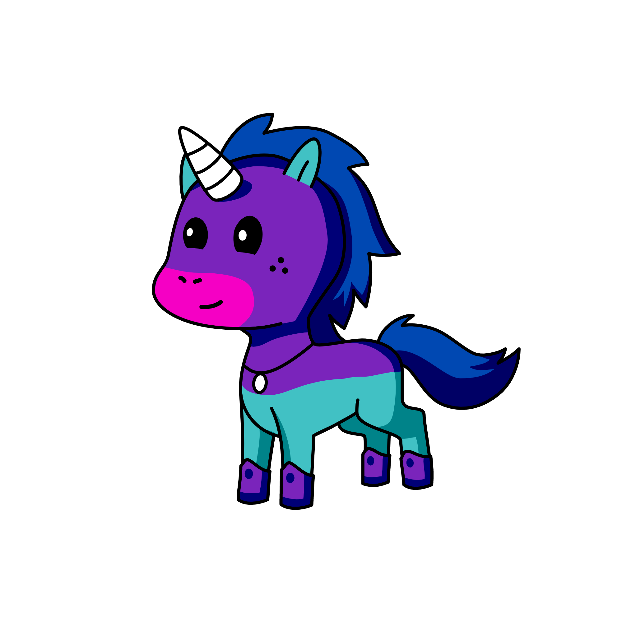 super unii, the unicorn