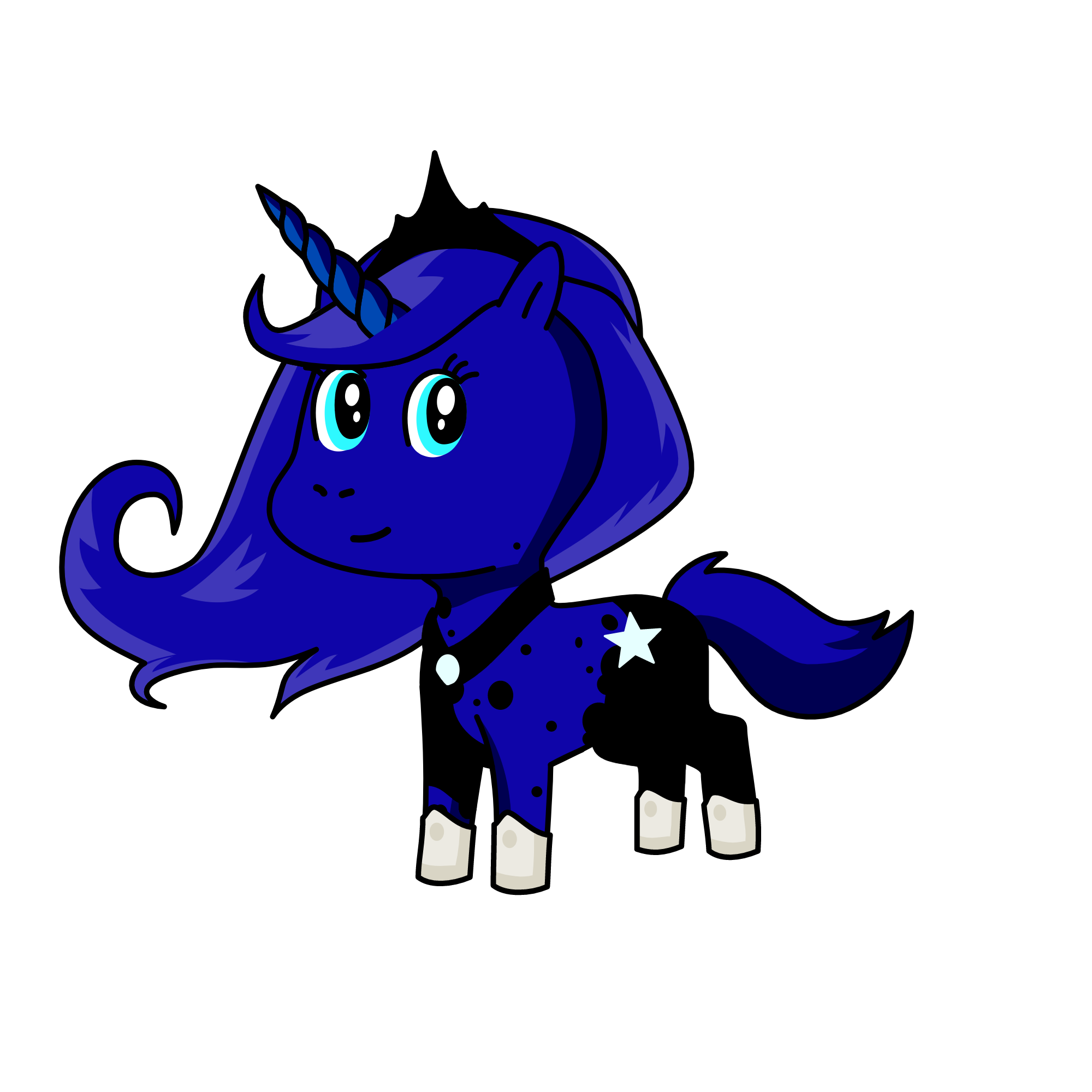 princess luna, the unicorn