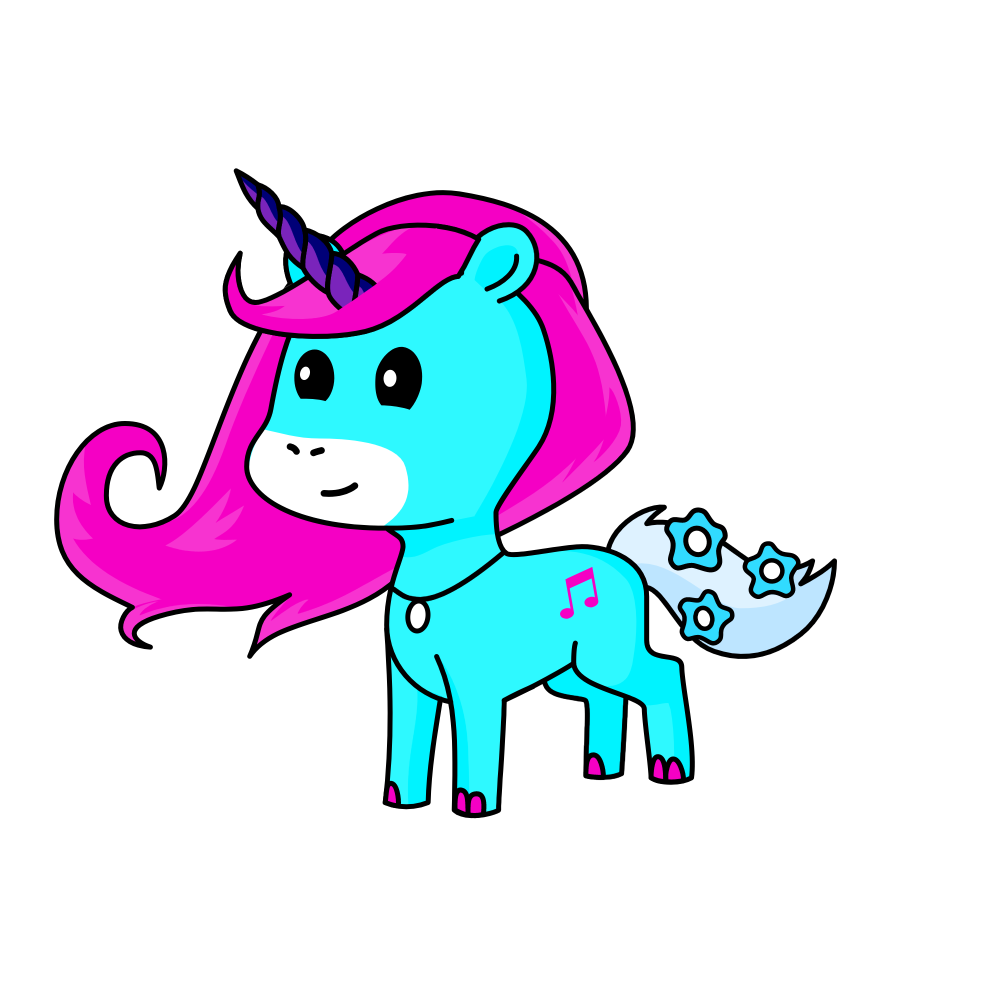 melody music, the unicorn