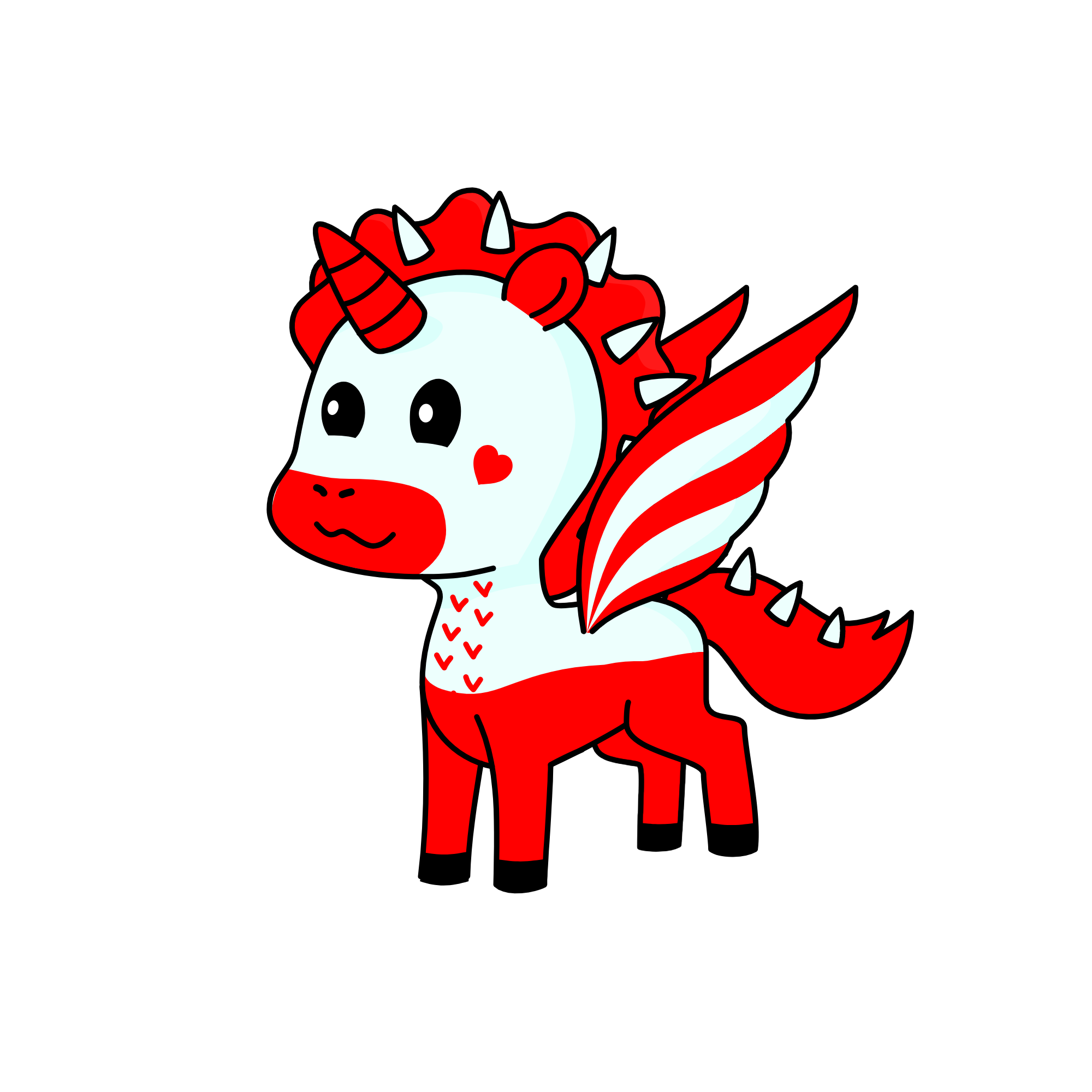 christmas, the unicorn