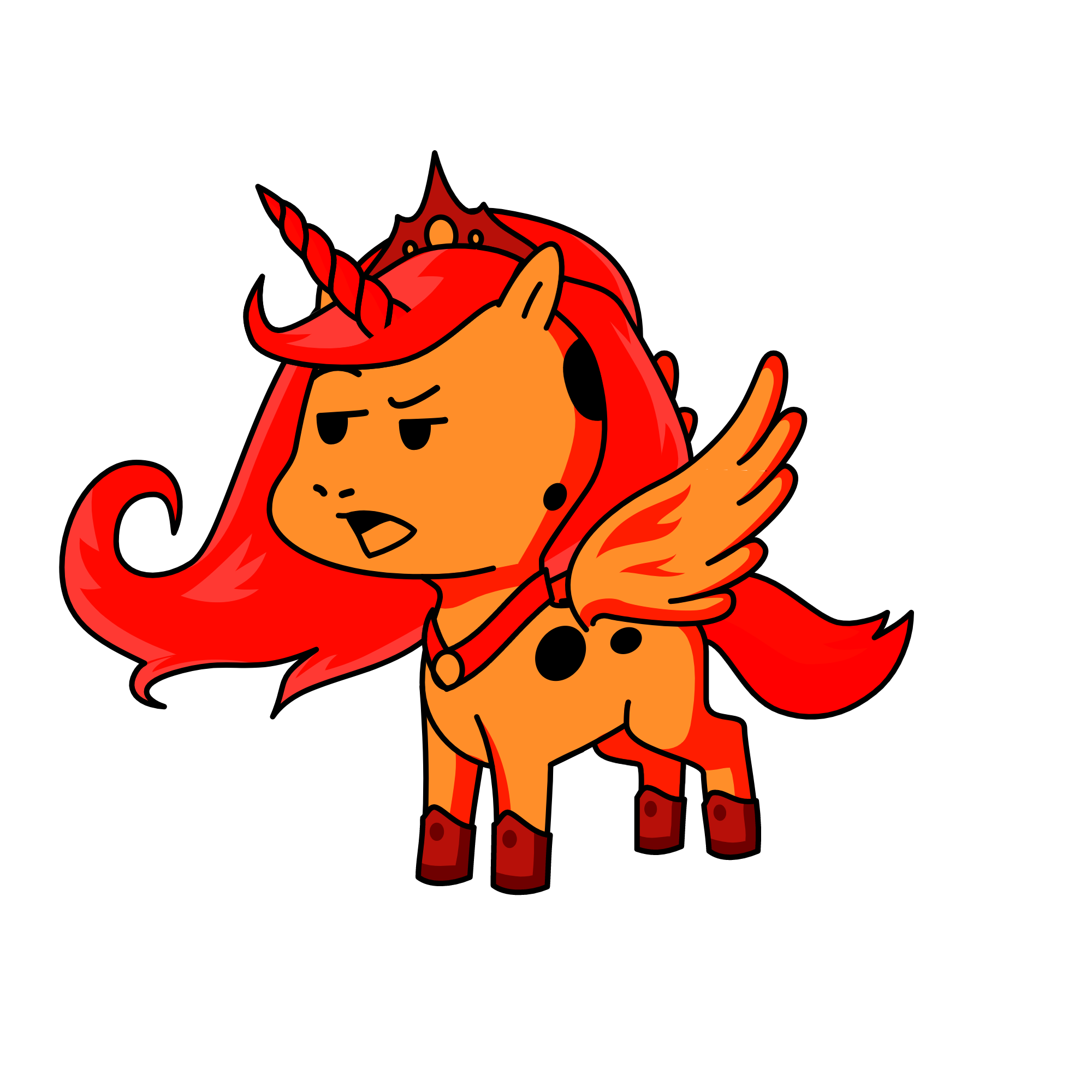 I'm fire why am i here?, the unicorn