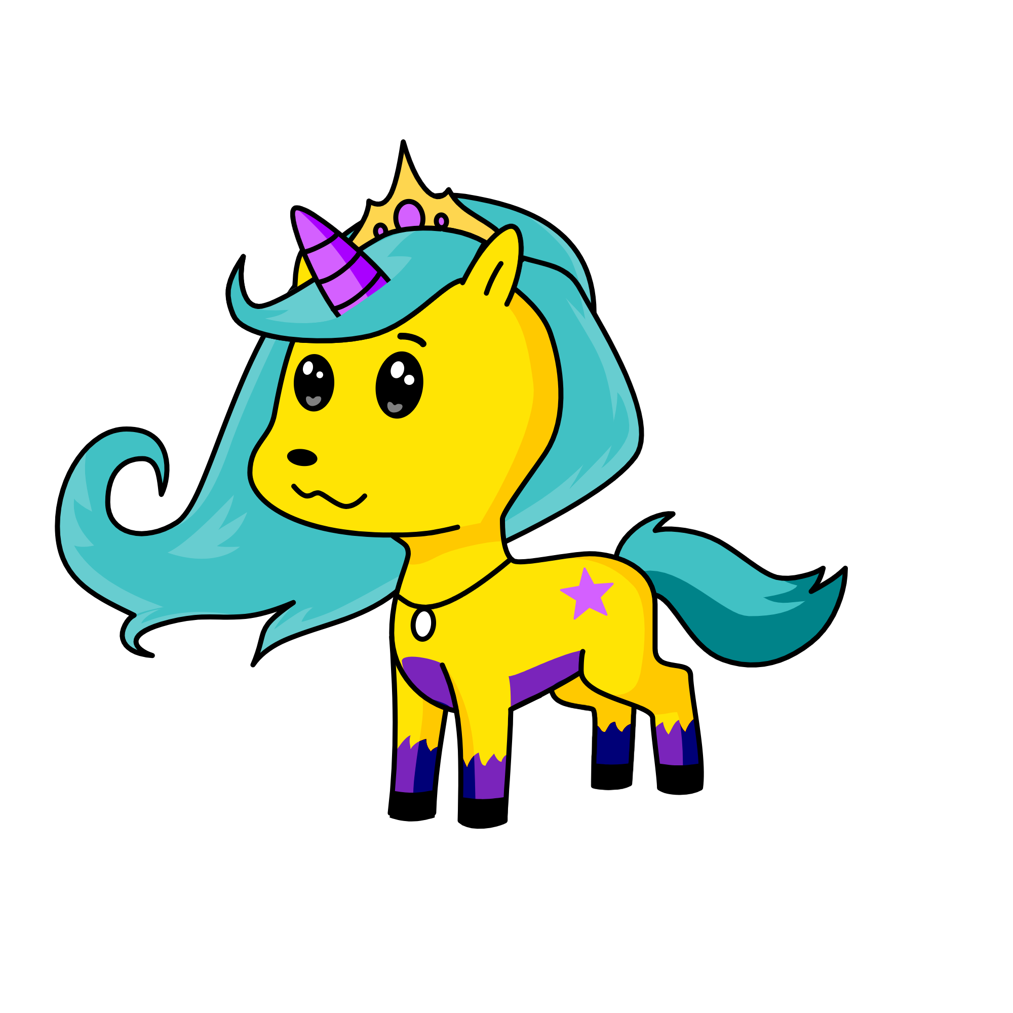 mia, the unicorn