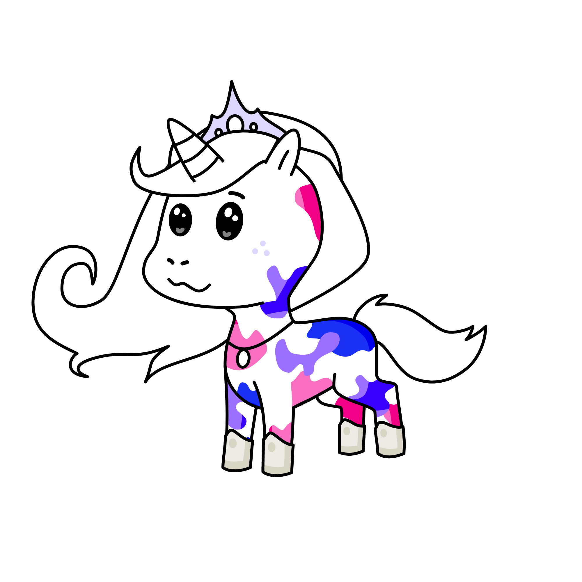 cici, the unicorn