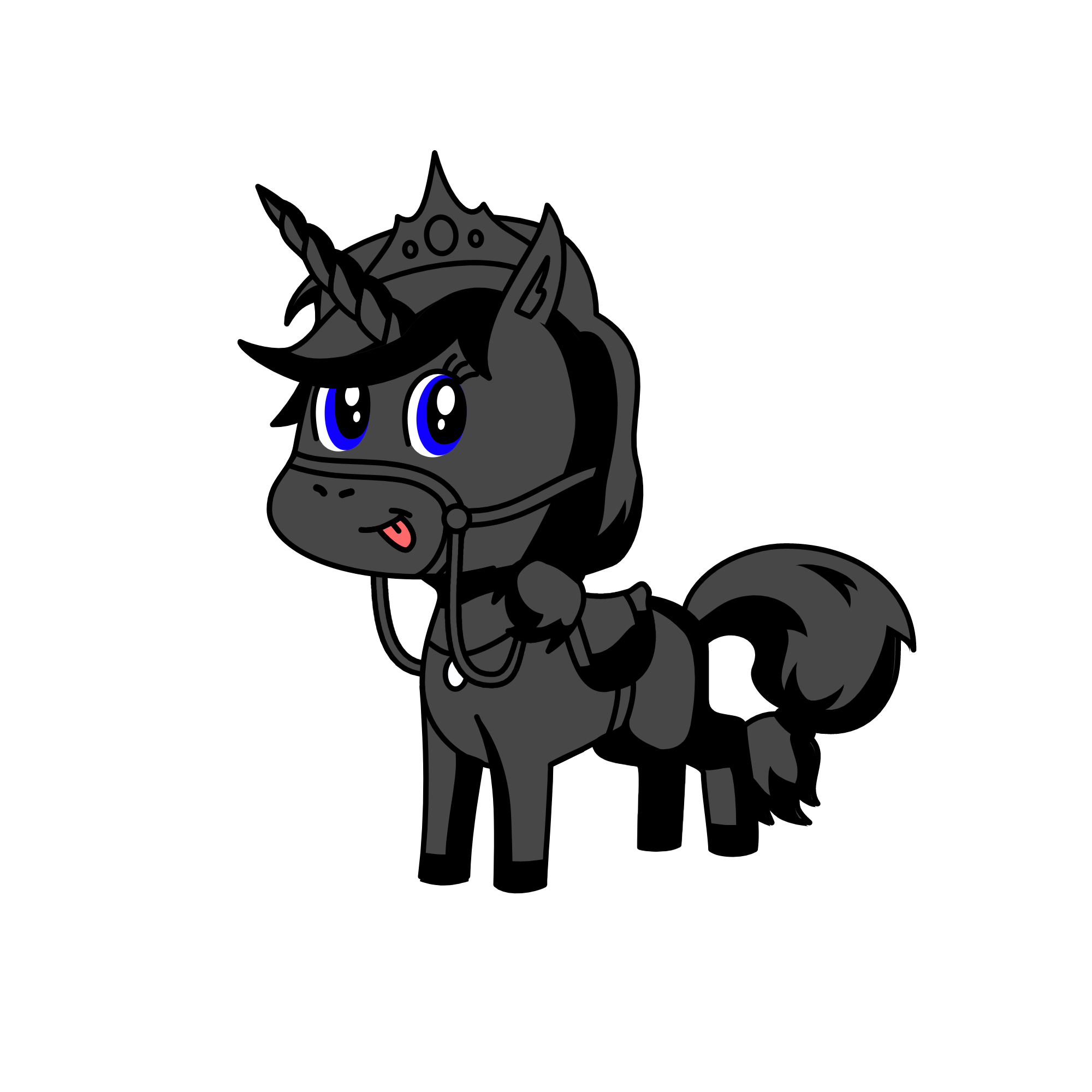 moon, the unicorn