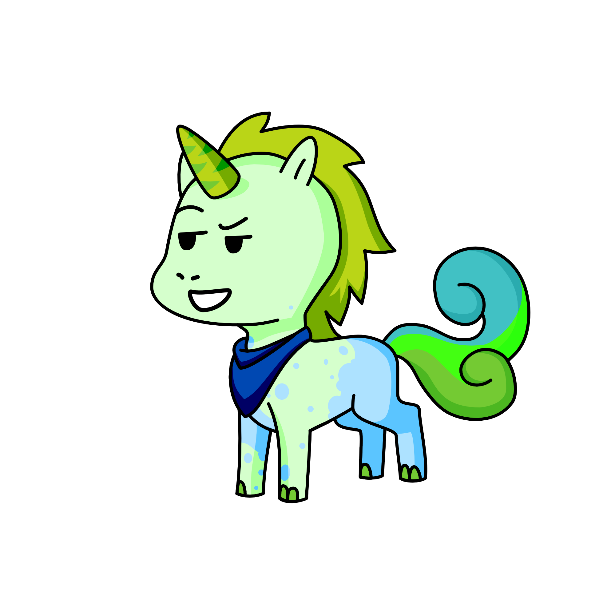 Luke, the unicorn