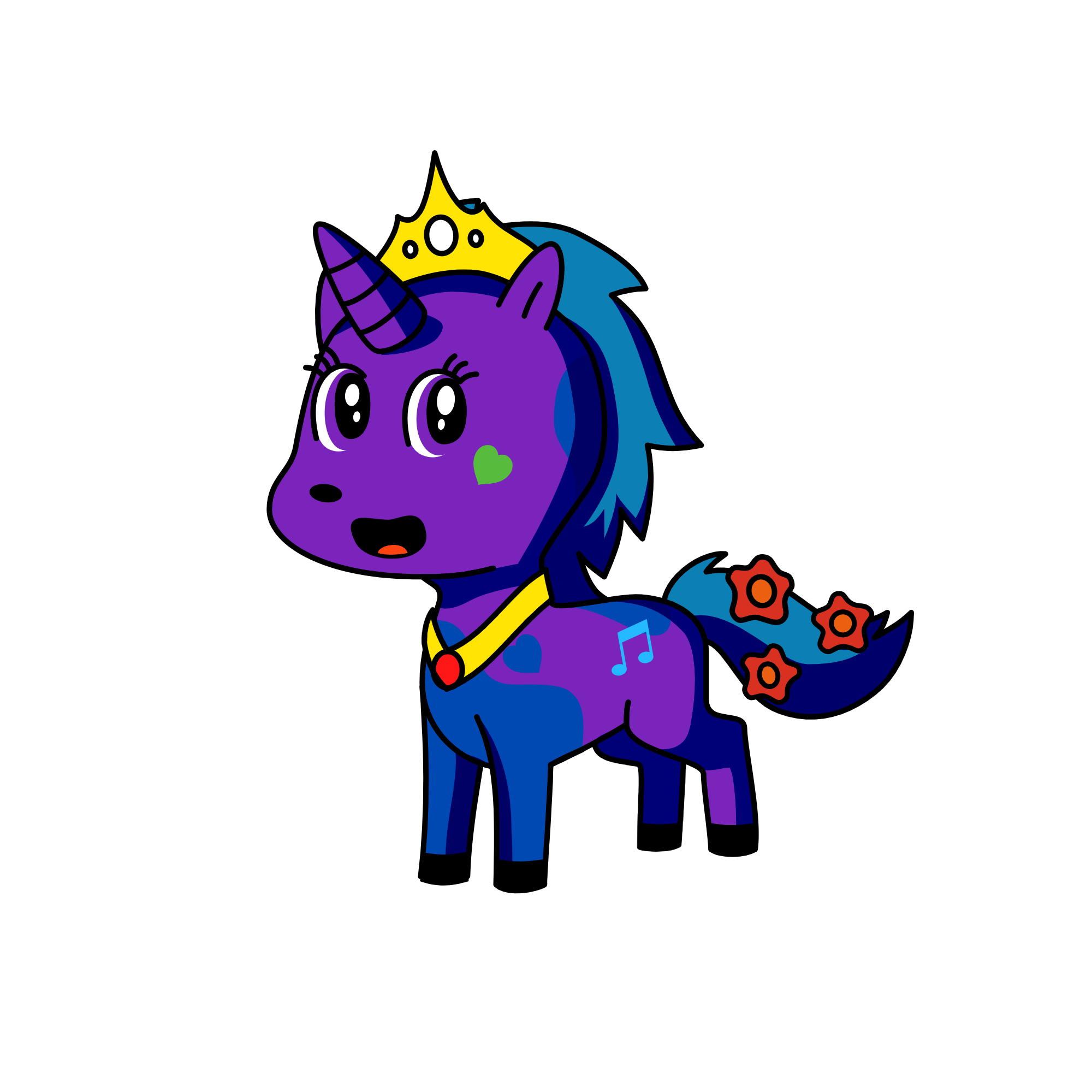 Unicornia, the unicorn