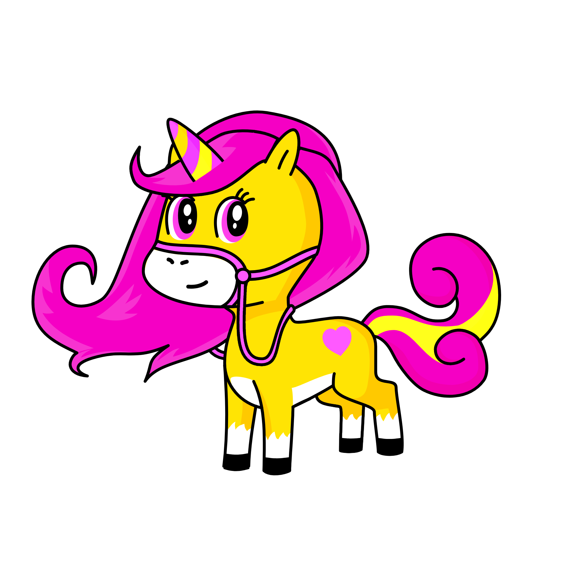 Sunny, the unicorn