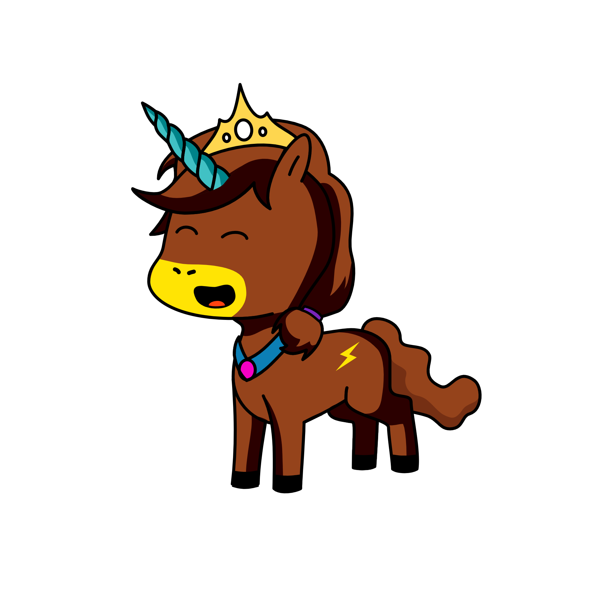 Victoria, the unicorn