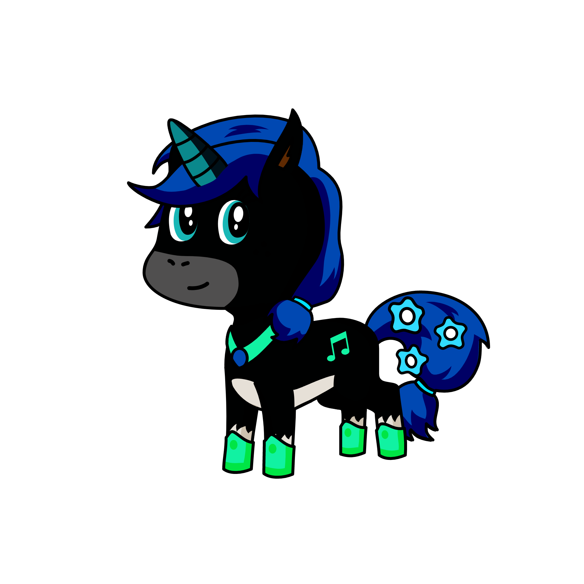 DJ, the unicorn