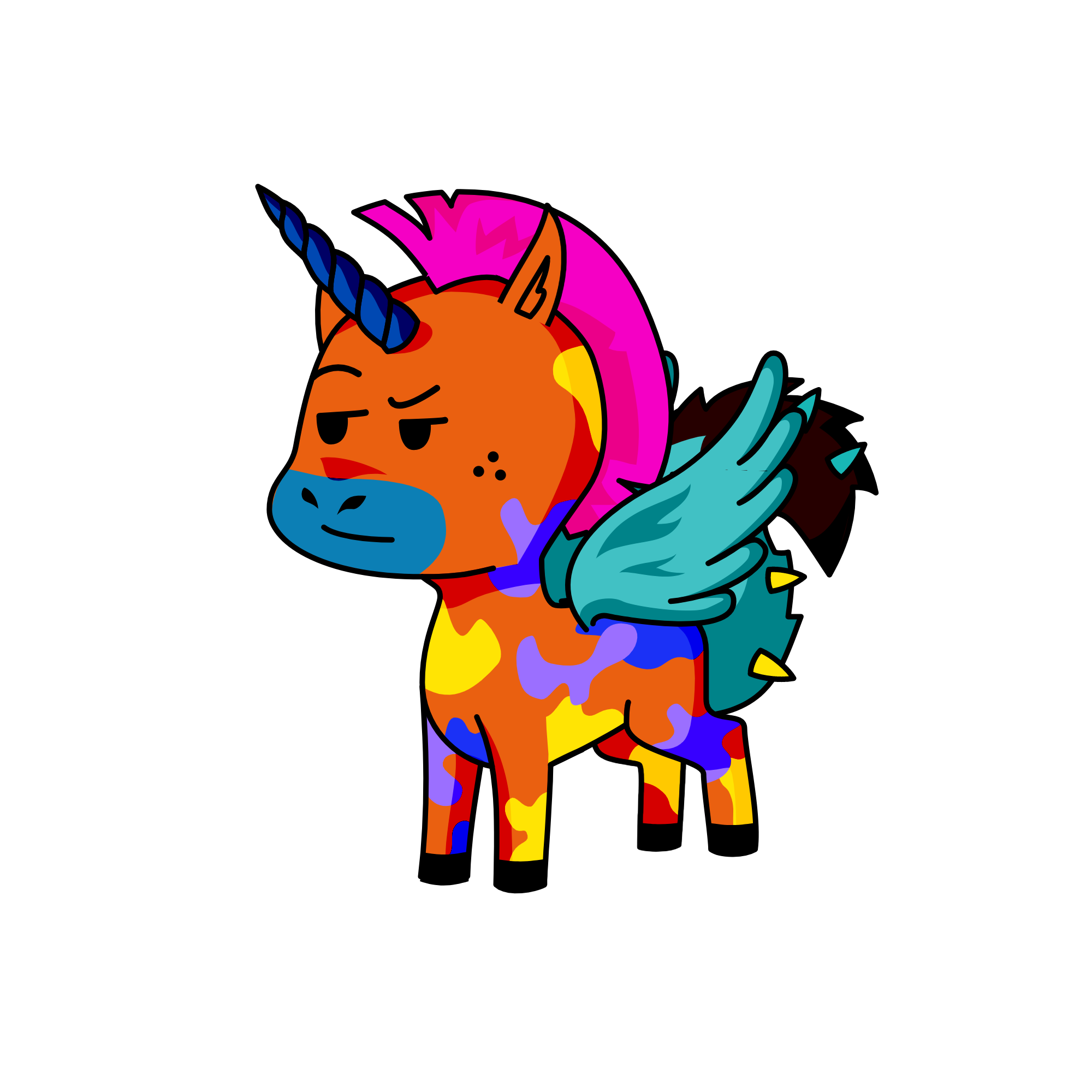 Handsome, the unicorn