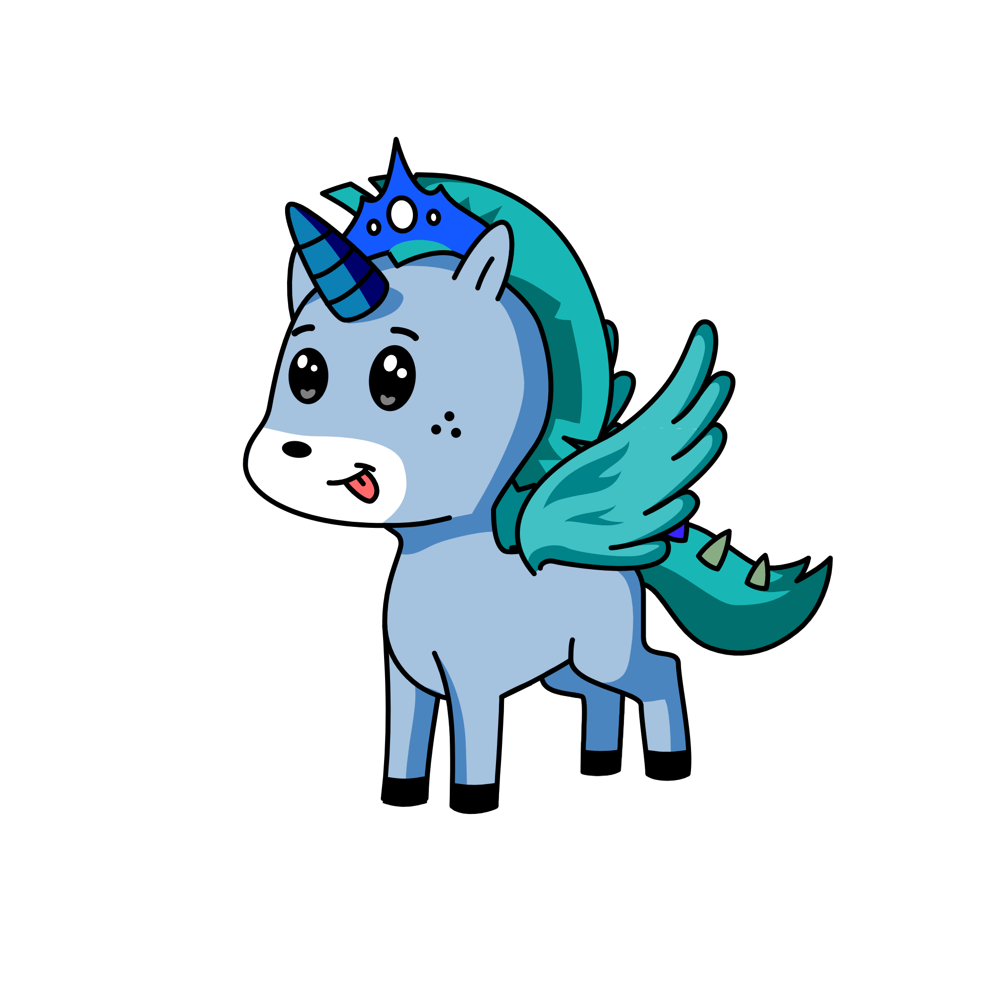 icy bear, the unicorn
