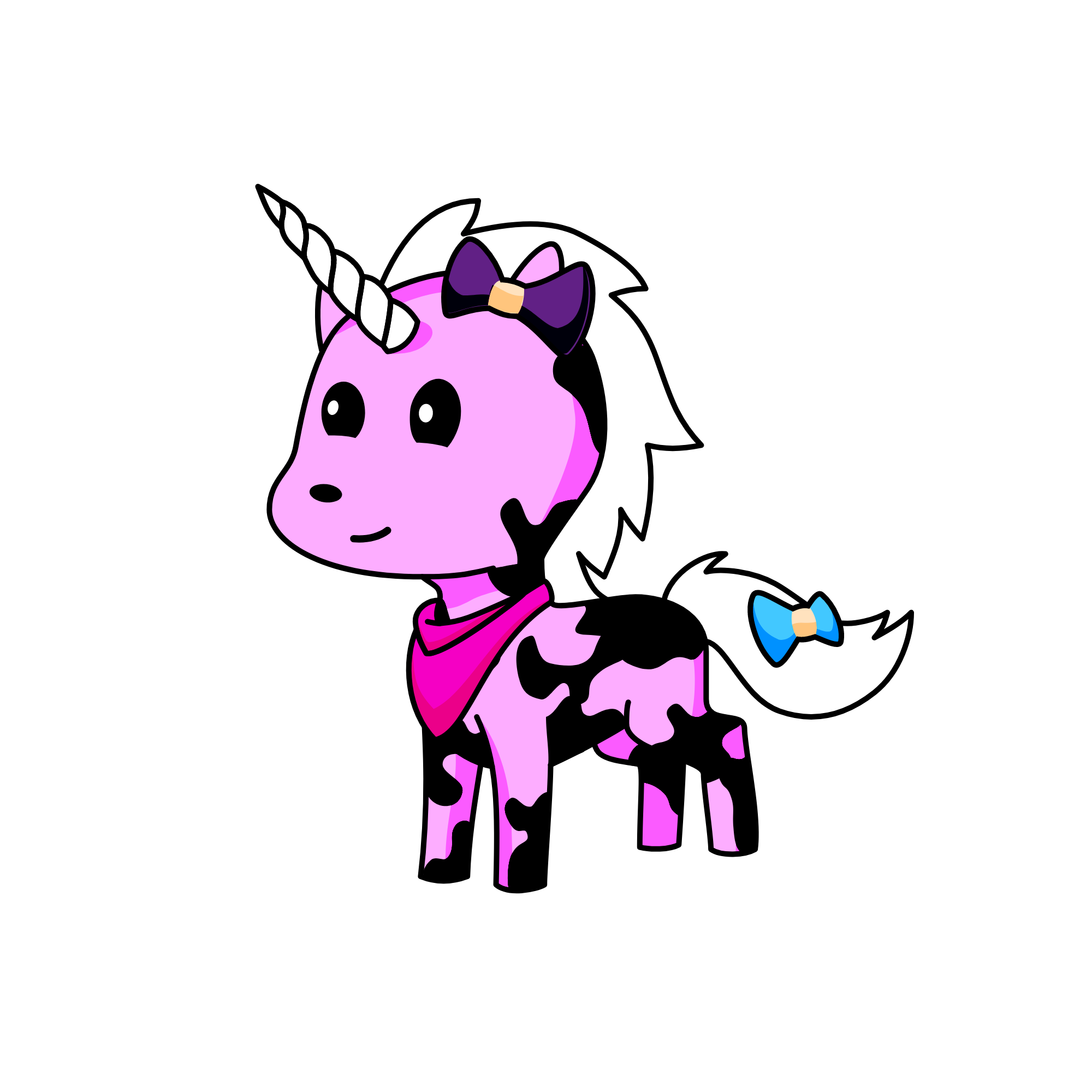 cat, the unicorn