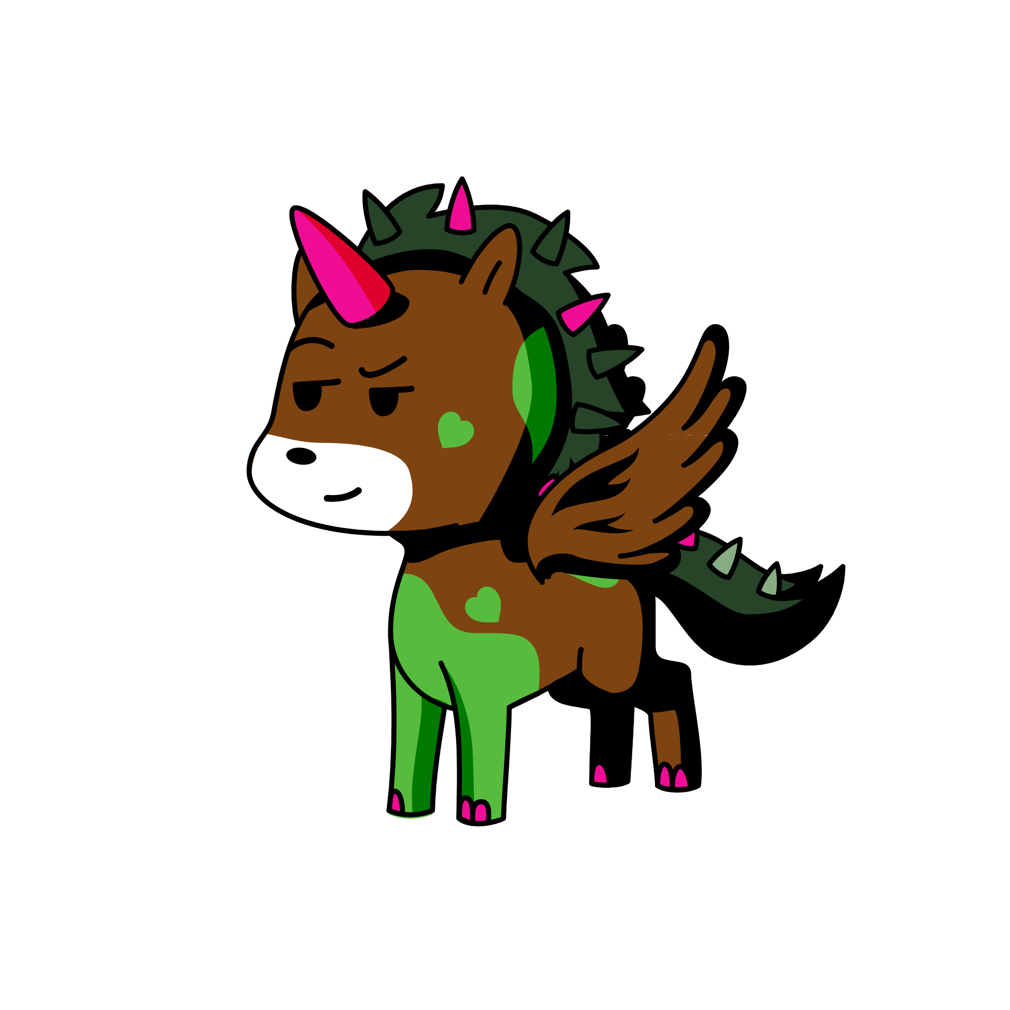 Ugly, the unicorn