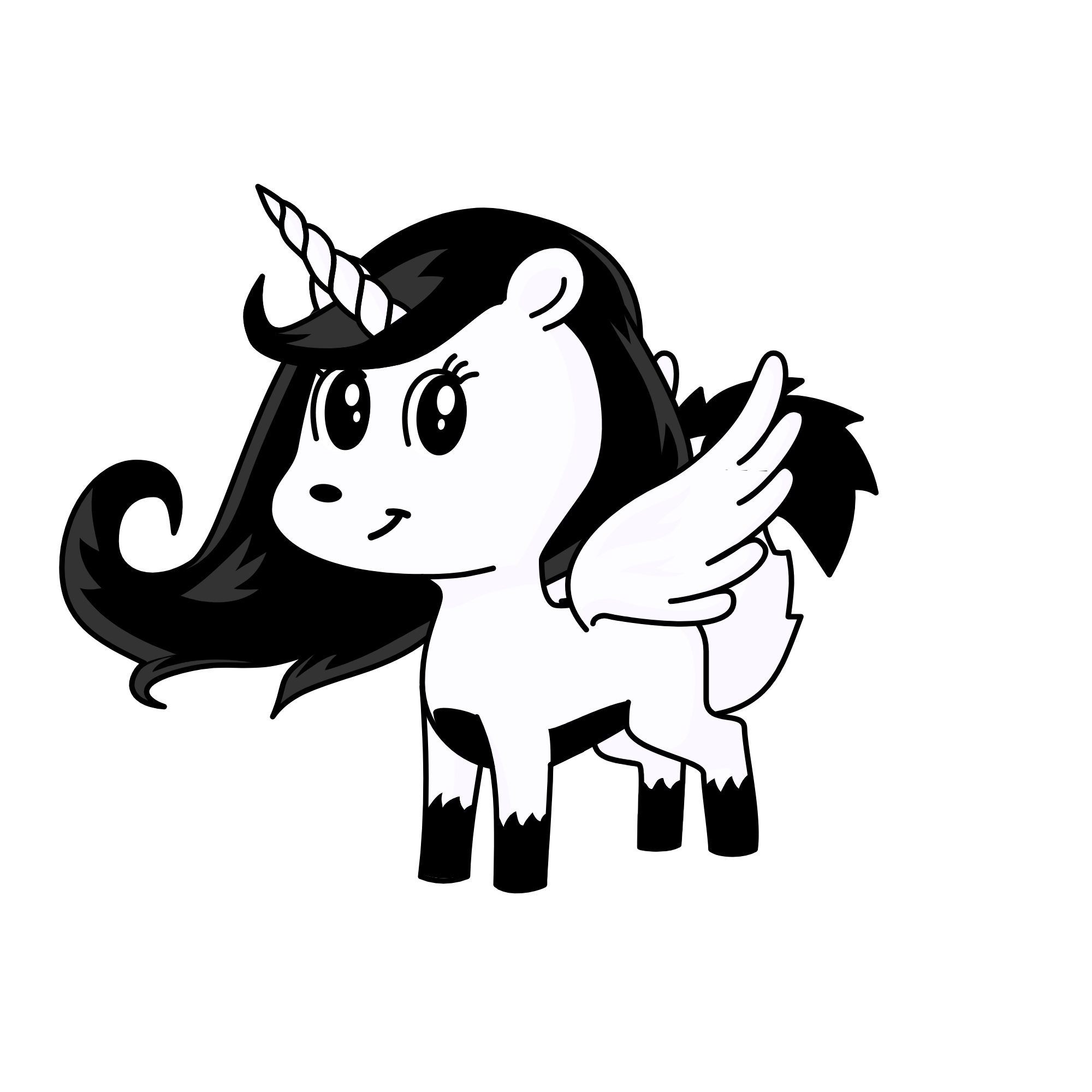 mochi mochi panda, the unicorn