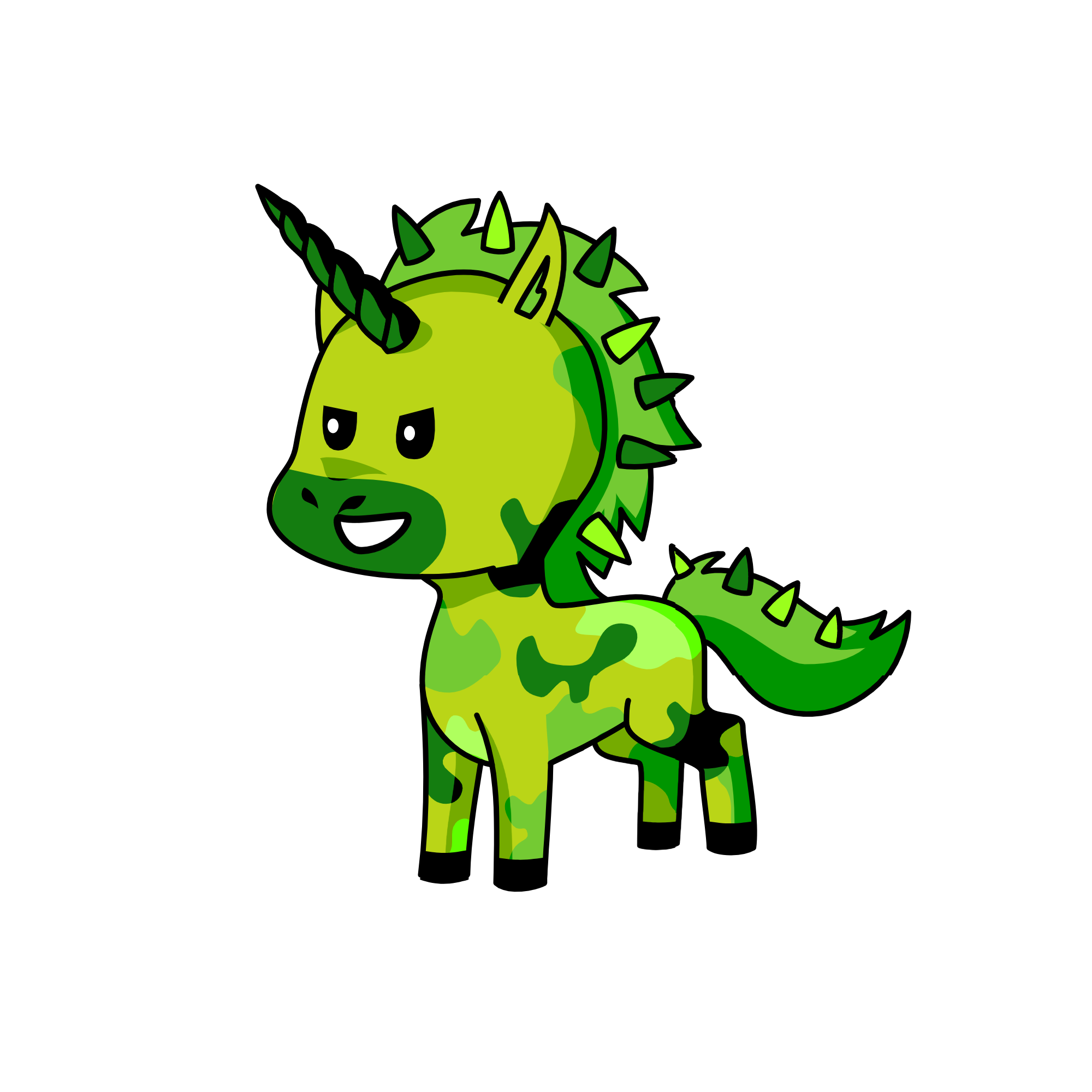 Swamp Monster, the unicorn