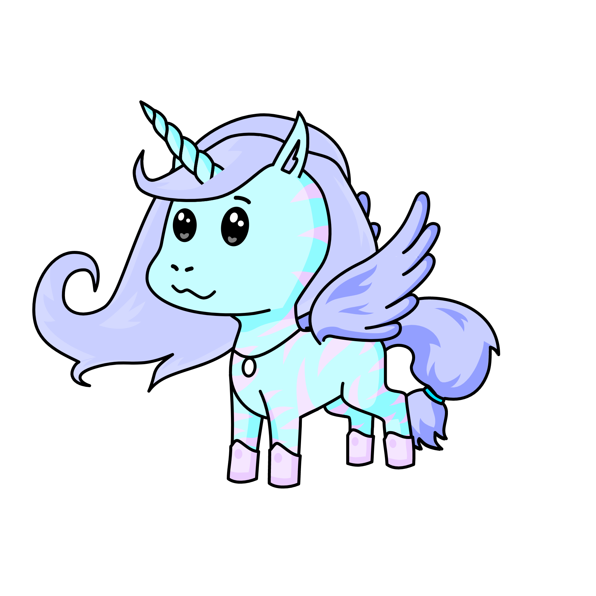 cupcake, the unicorn