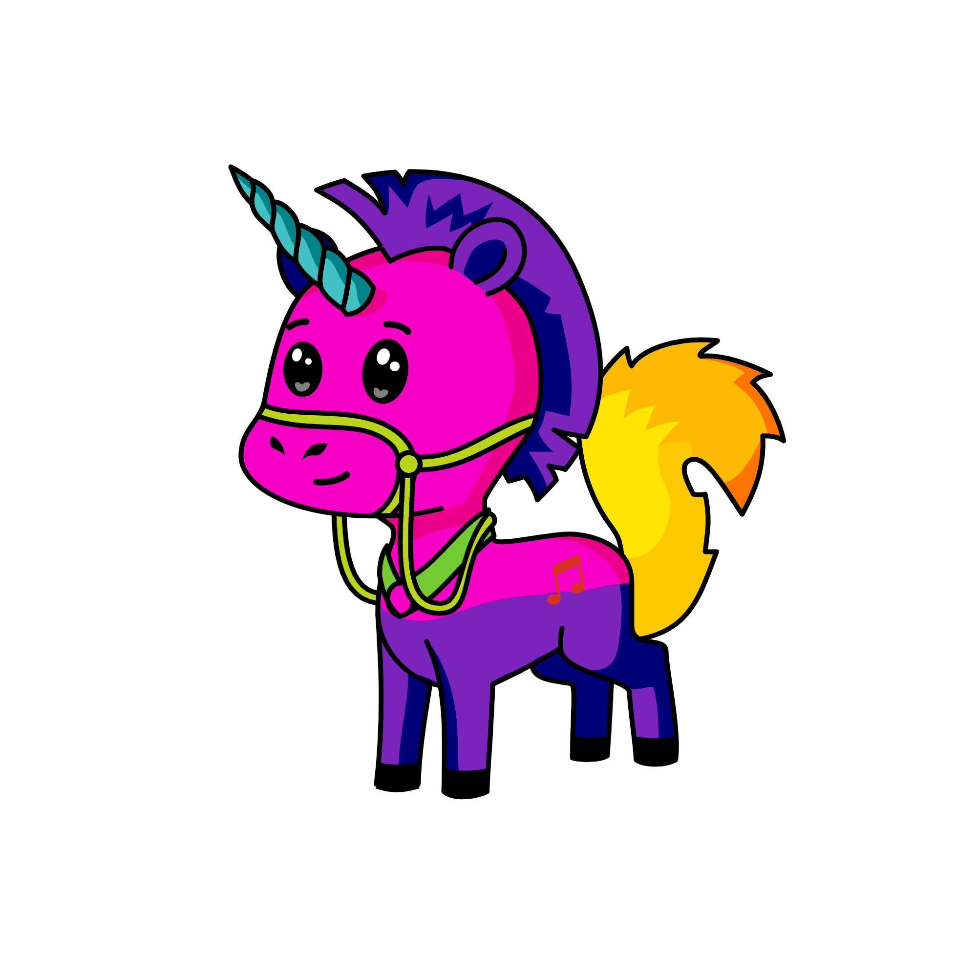 Luna, the unicorn