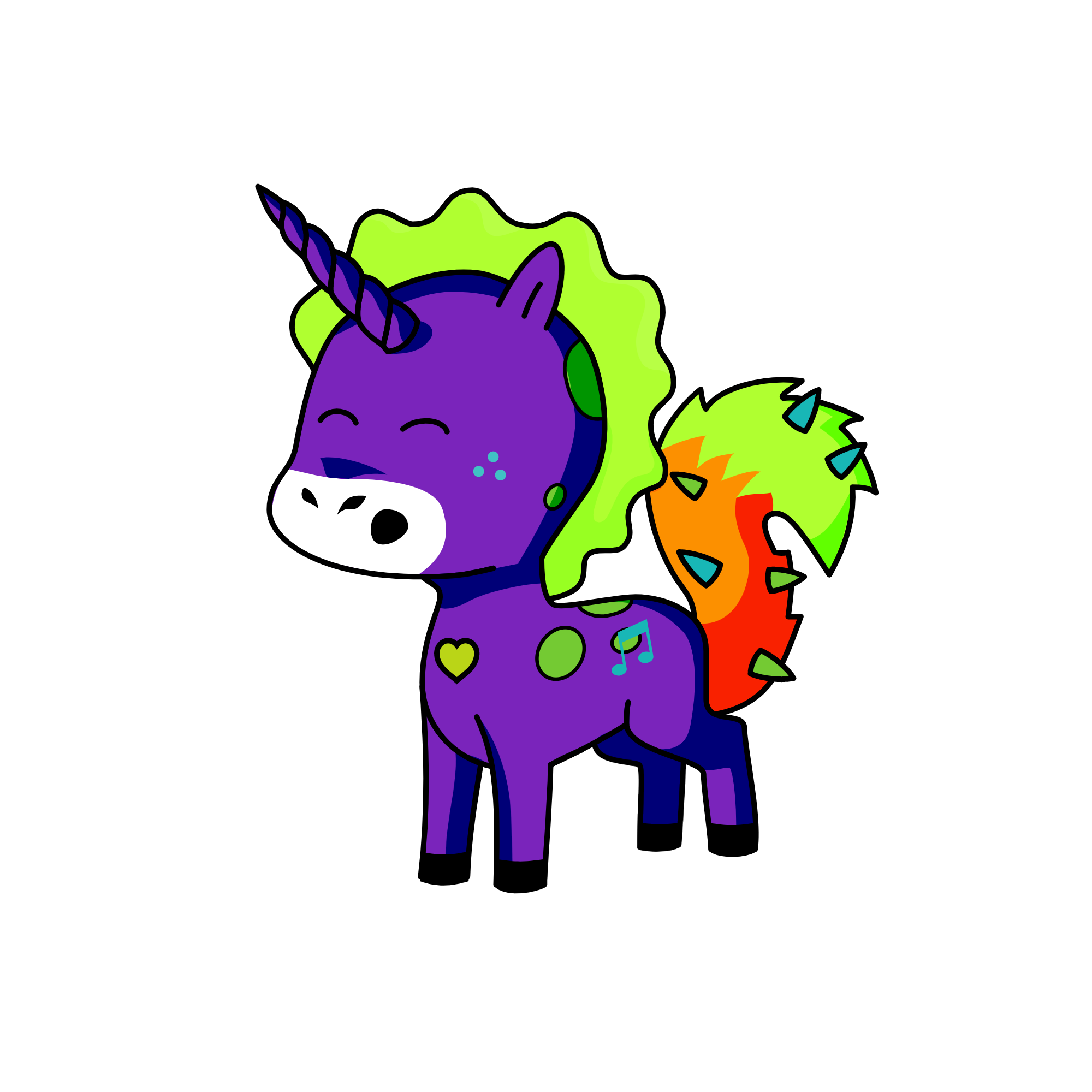 femke, the unicorn