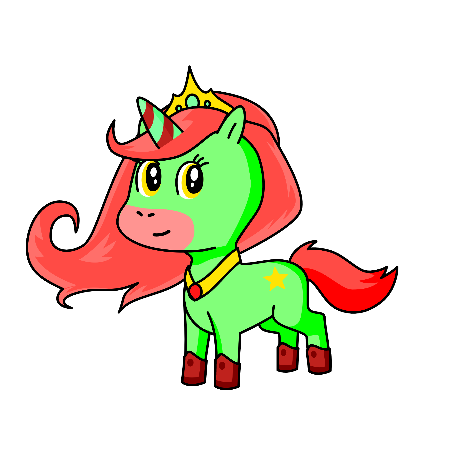 Cristy, the unicorn