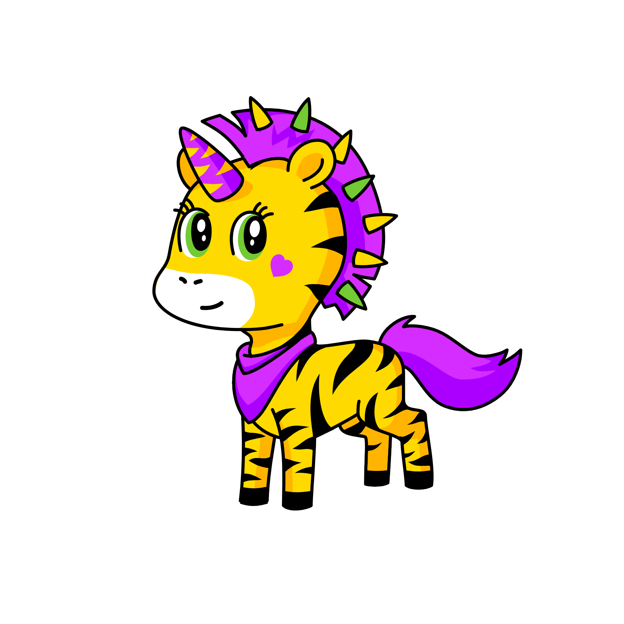 ада, the unicorn