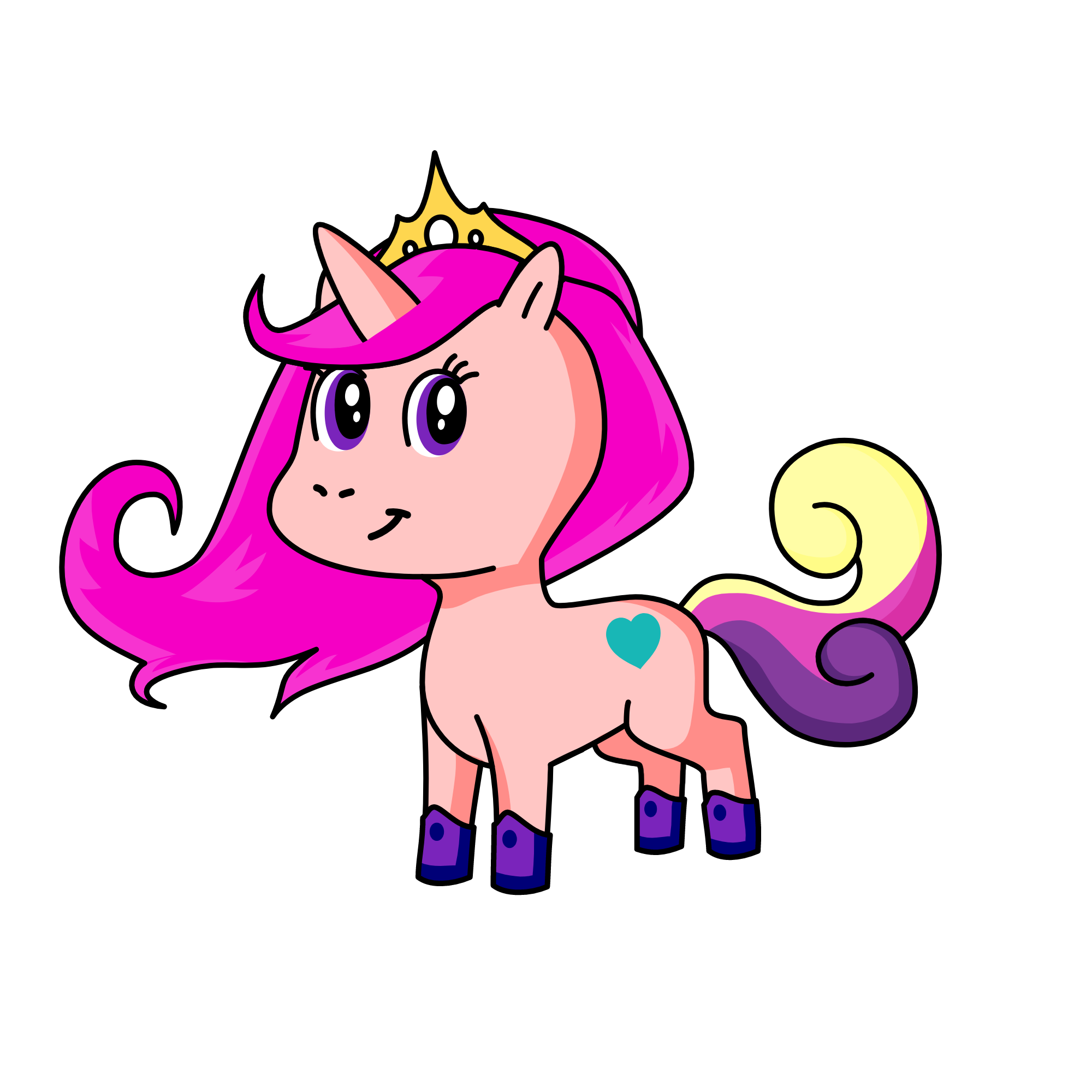 princesscandus as a unicorn, the unicorn