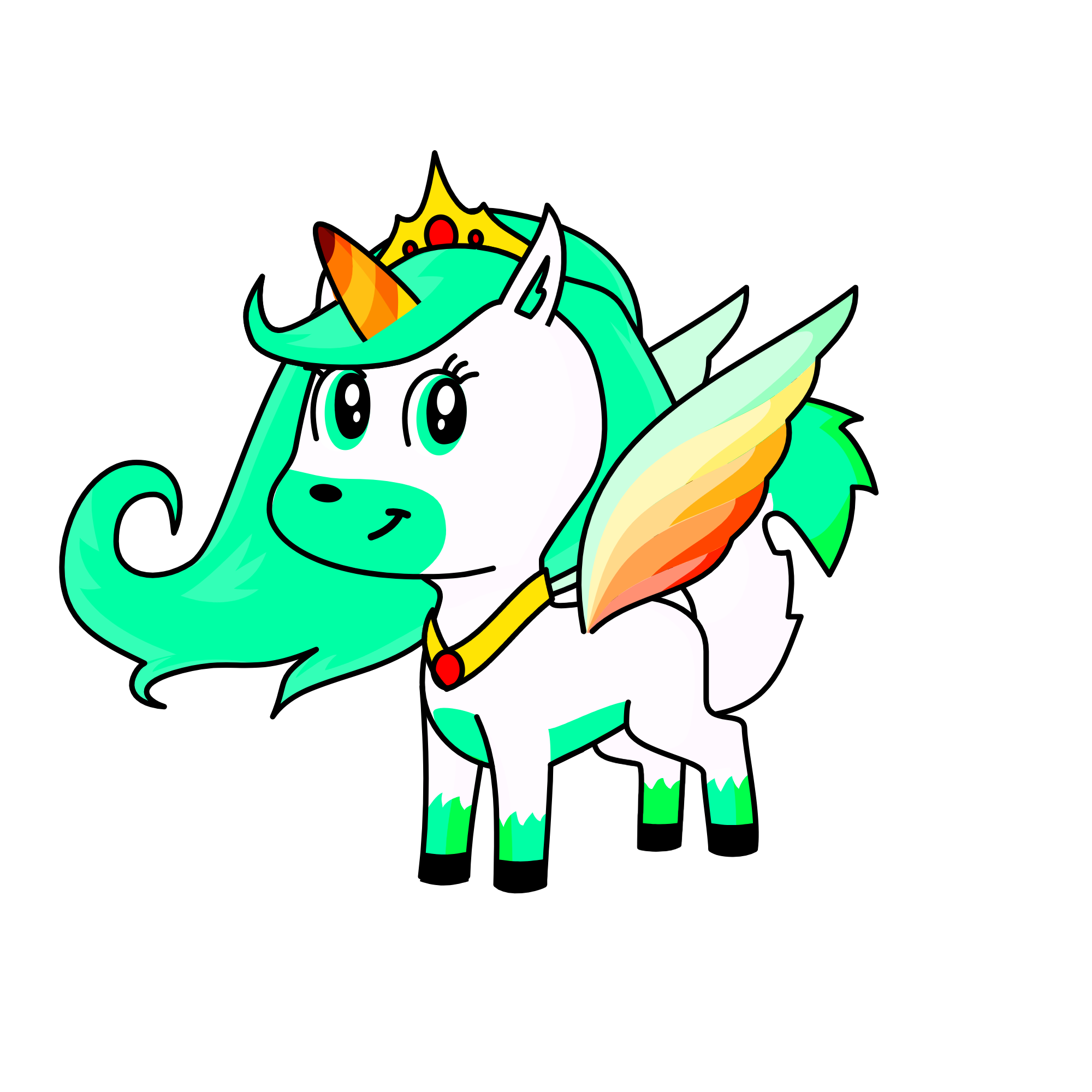 Sarha, the unicorn