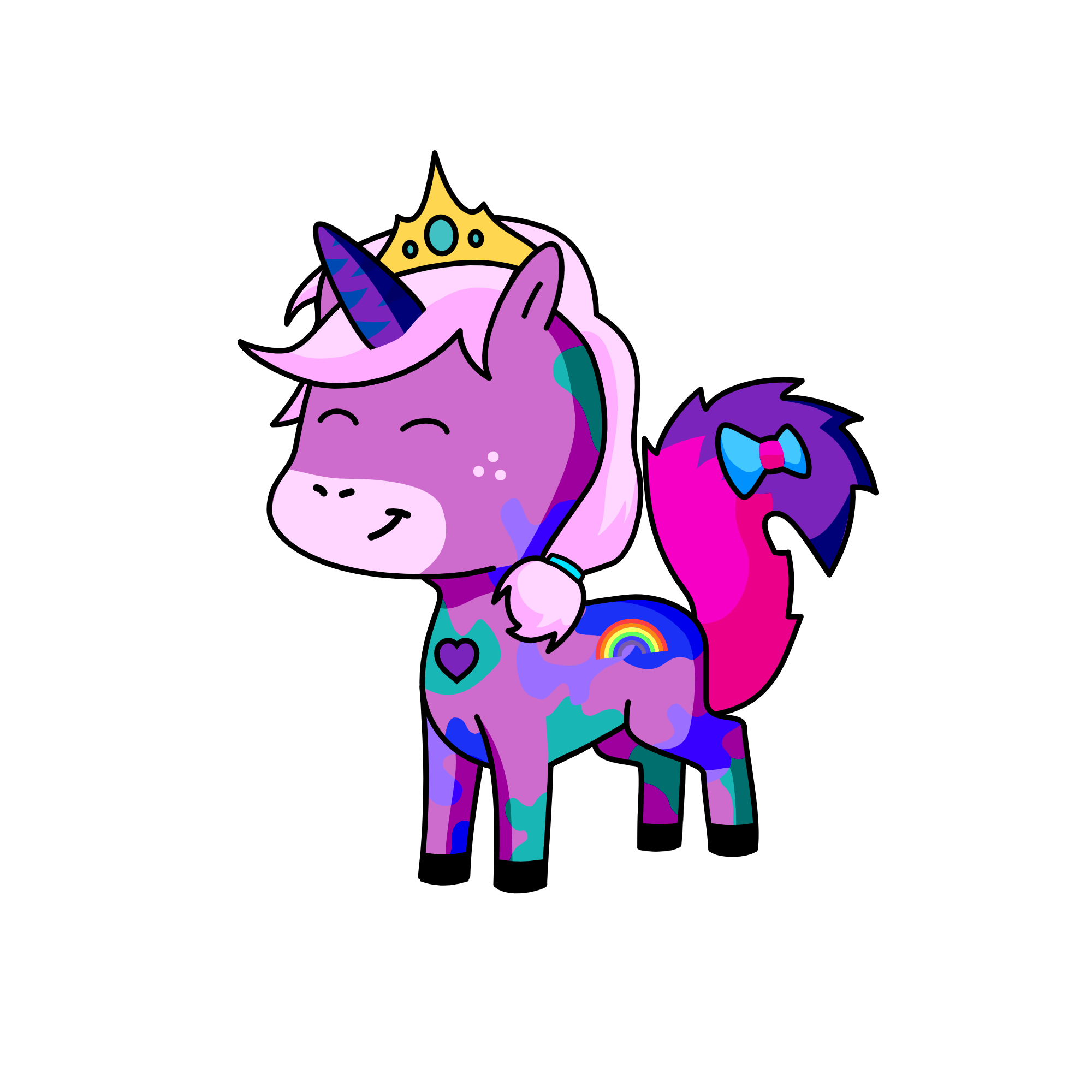 Cutie, the unicorn