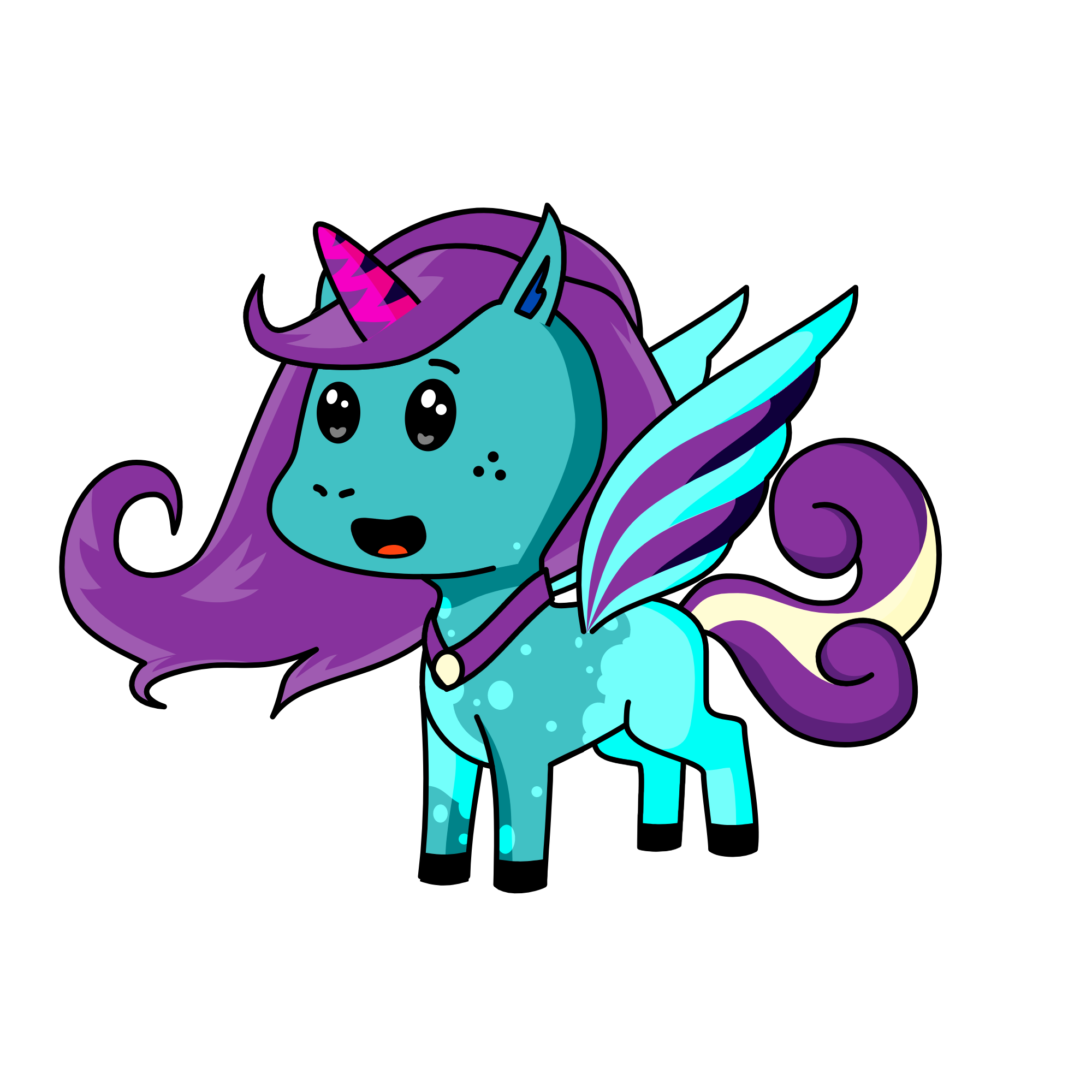 Goia, the unicorn