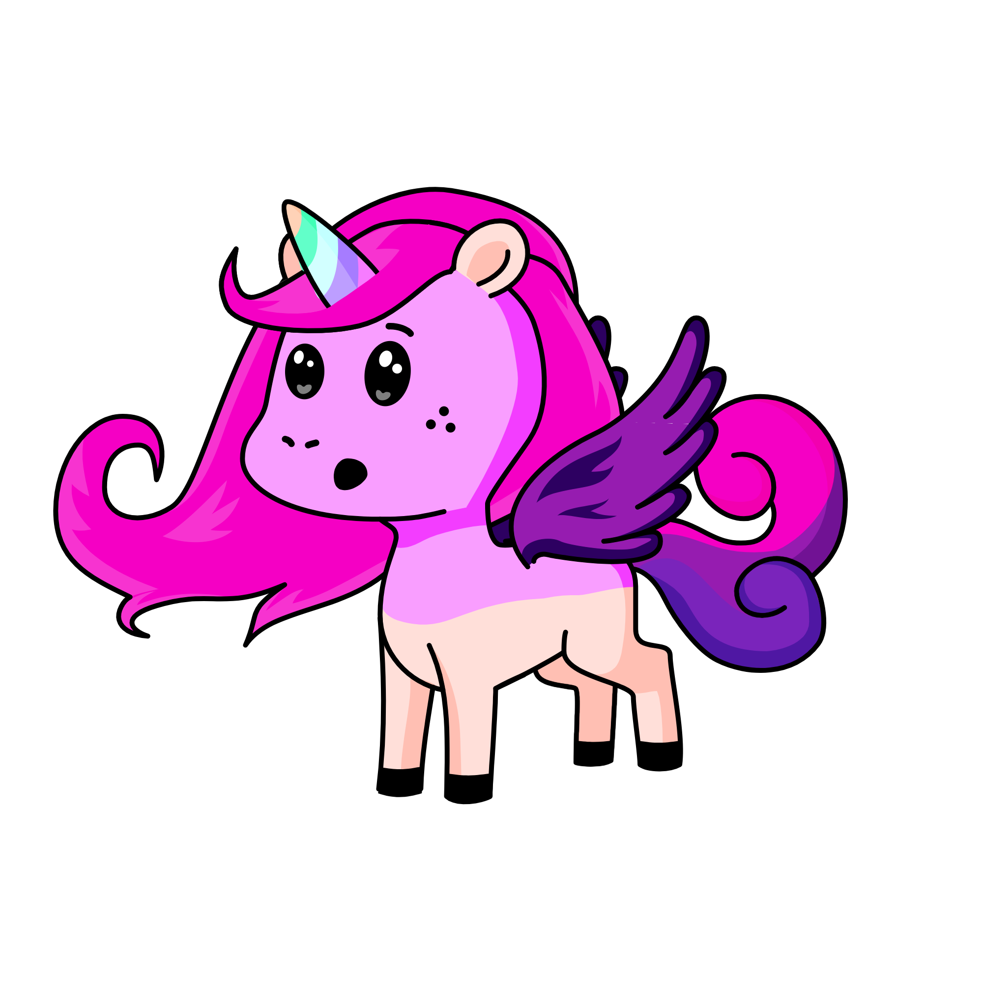 Vanilia, the unicorn