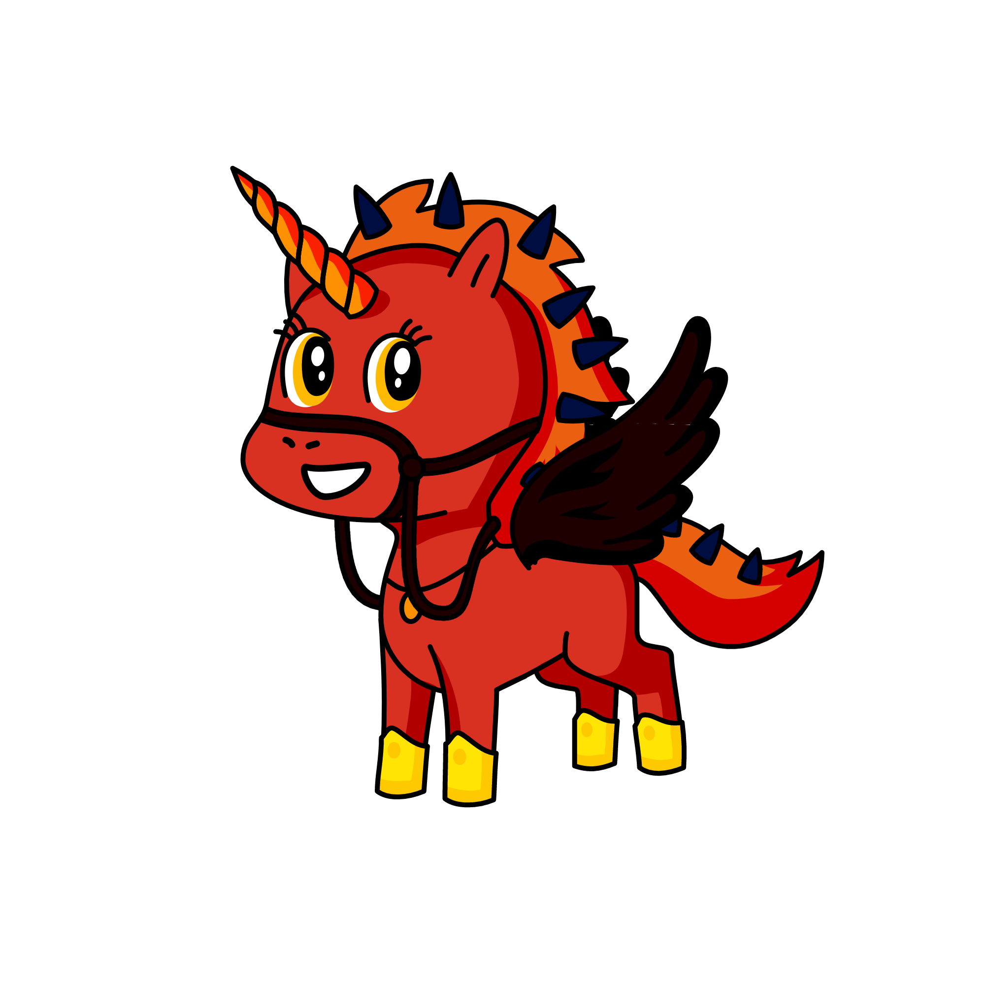 Captain of the guard Embers, the unicorn