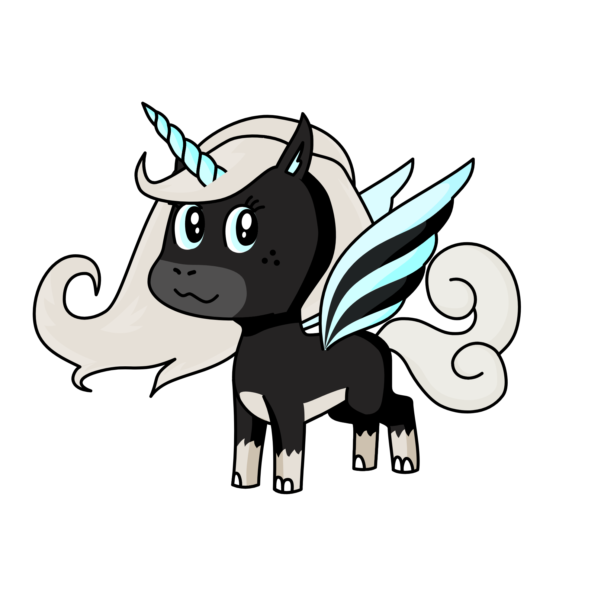 Happy all hallow's Eve!, the unicorn