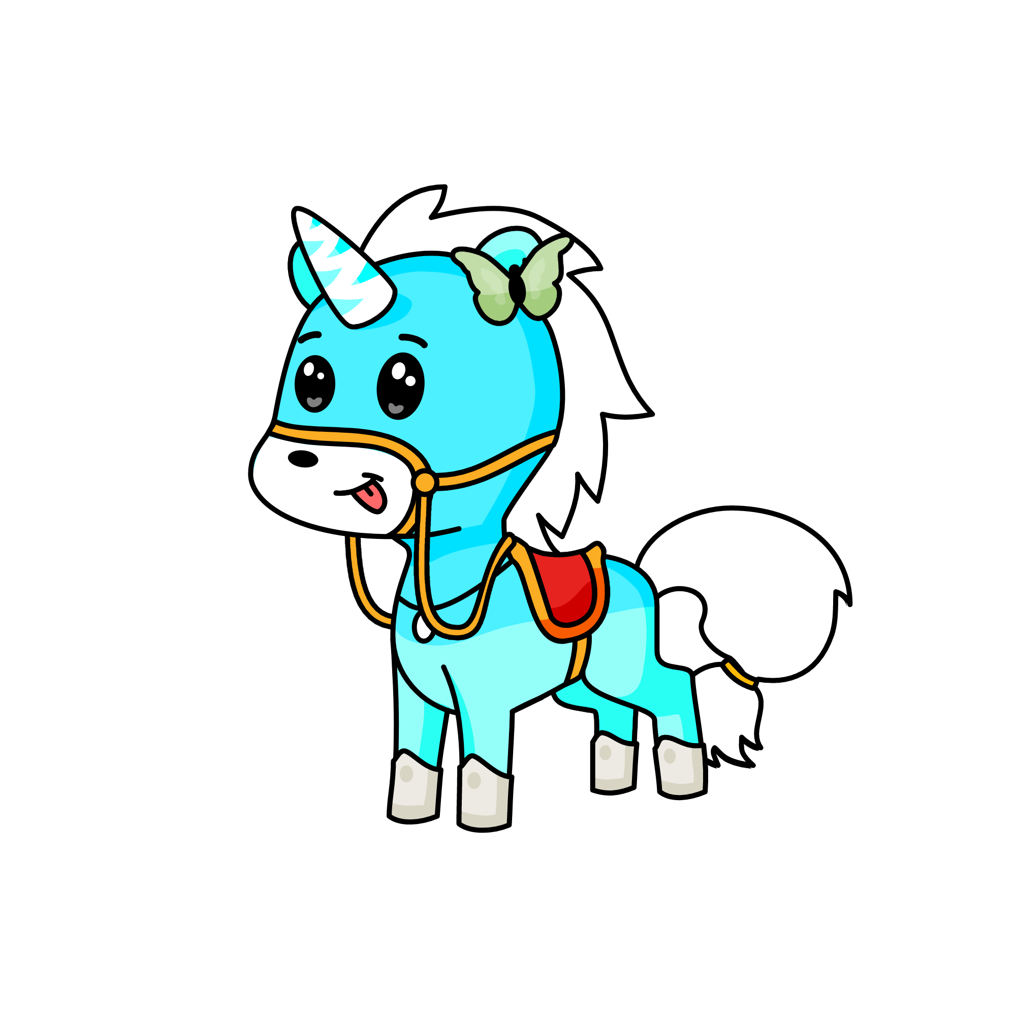 Lilly, the unicorn