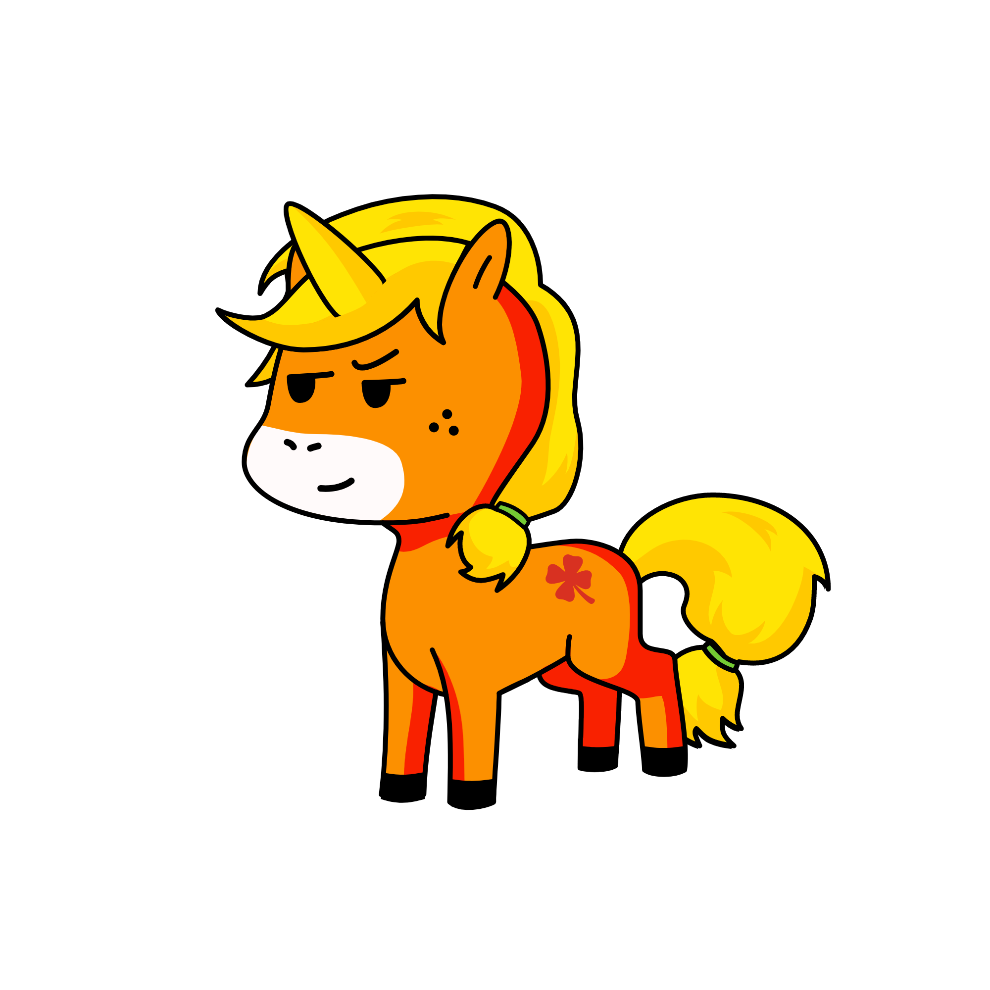 applejack, the unicorn