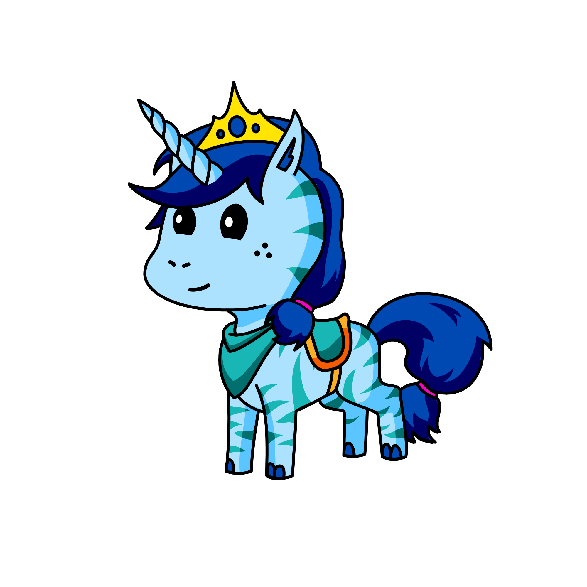 Rainy the Princess, the unicorn