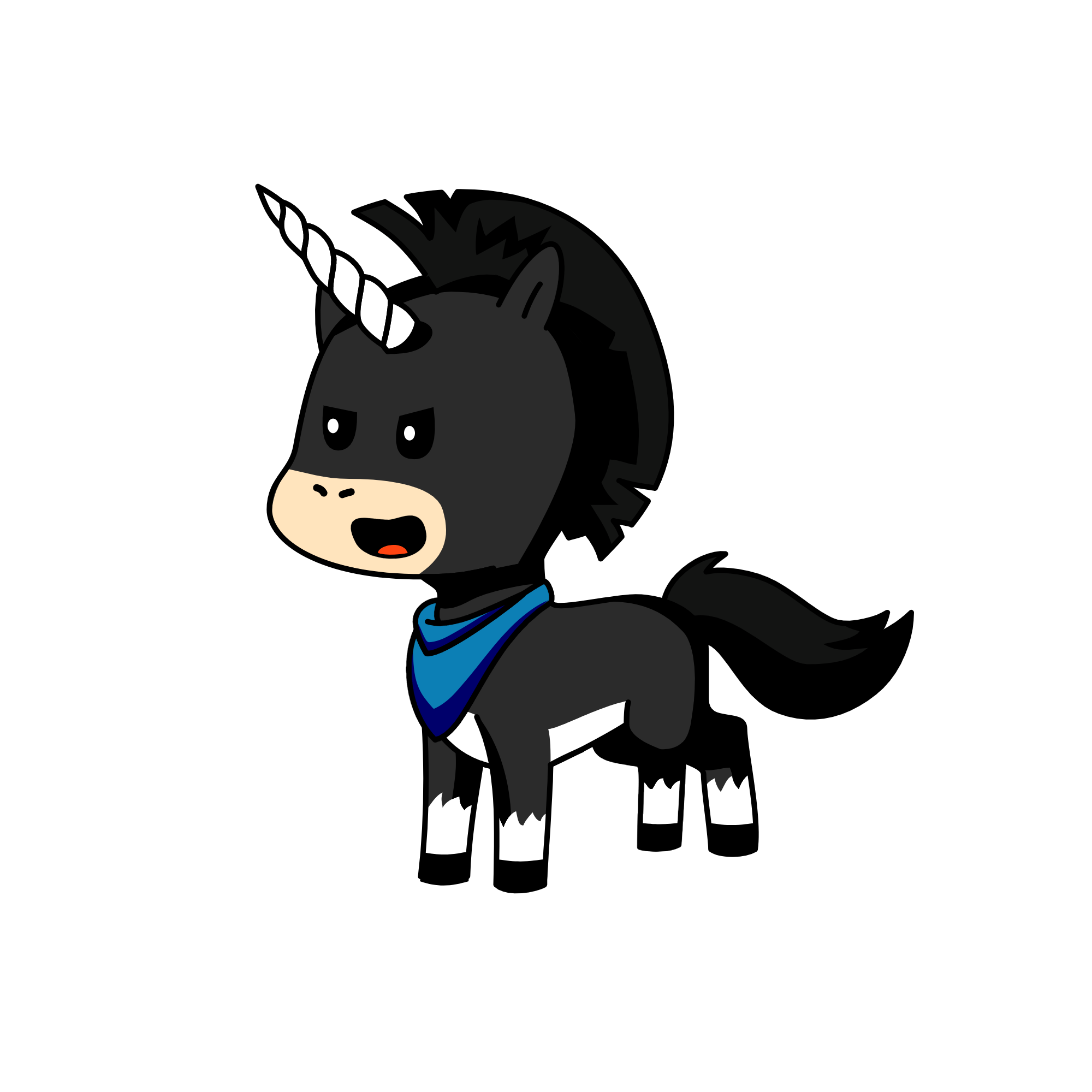 Blaze, the unicorn