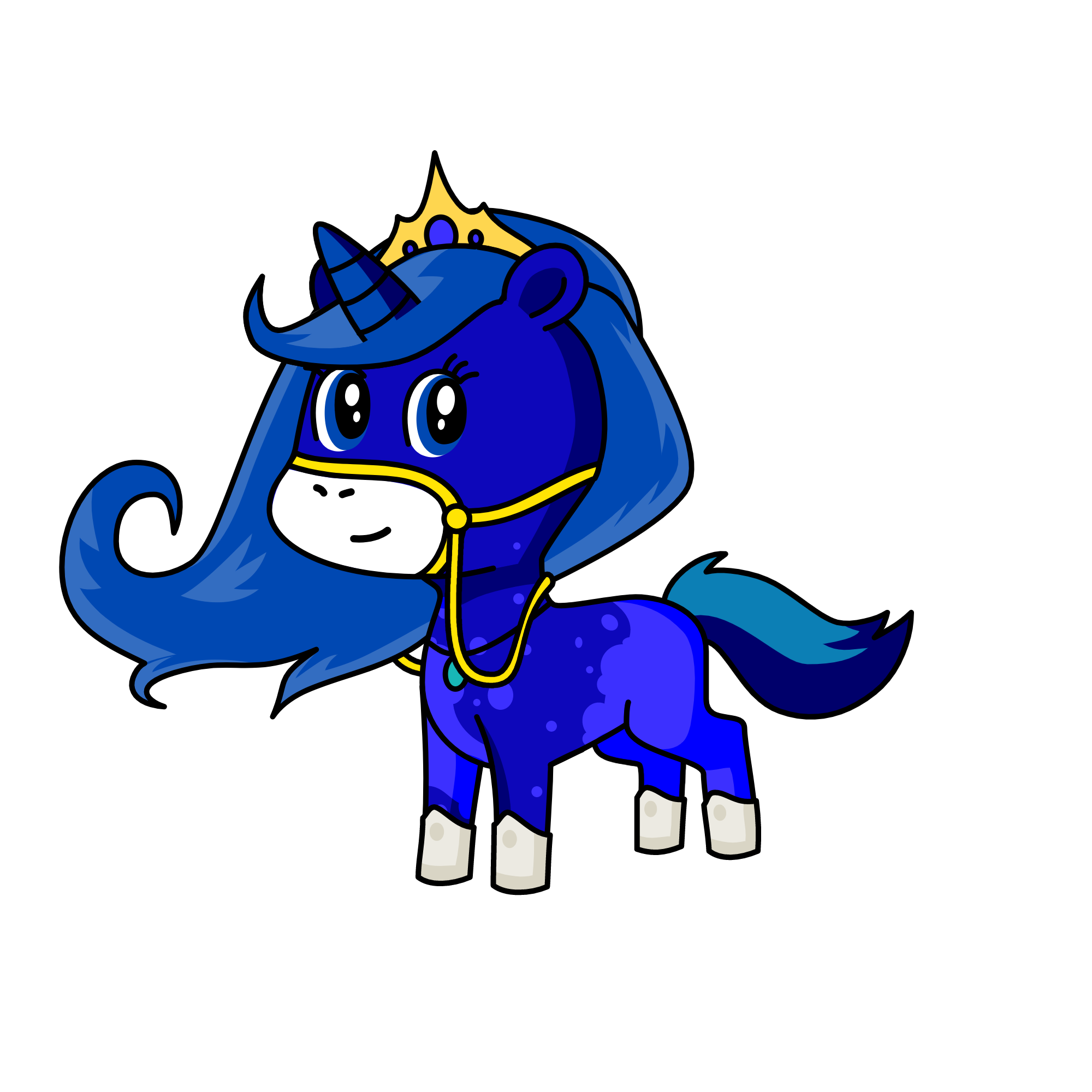 luna, the unicorn