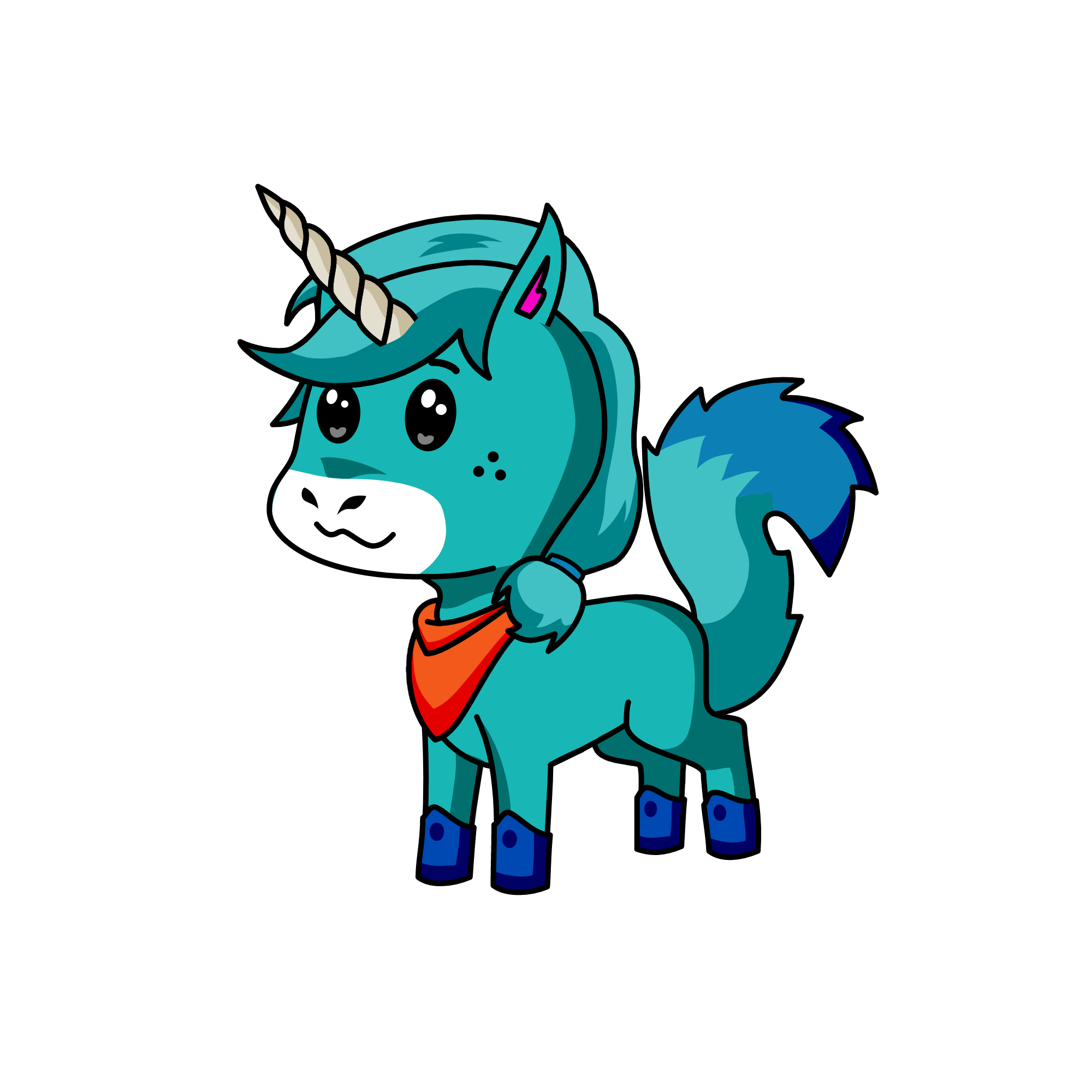 UniFox, the unicorn