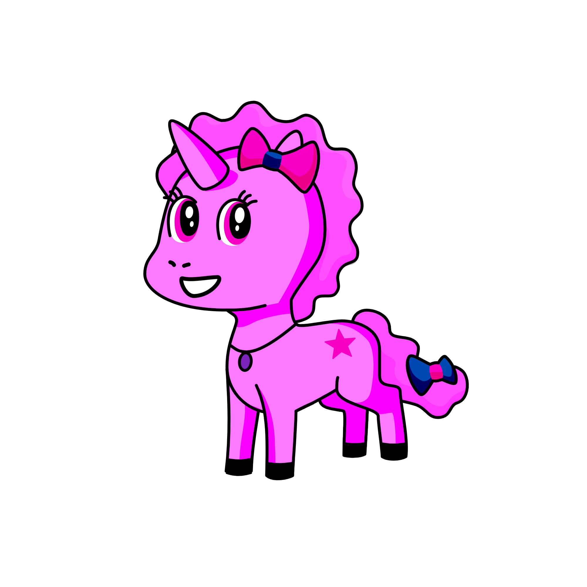 pinkiepie, the unicorn
