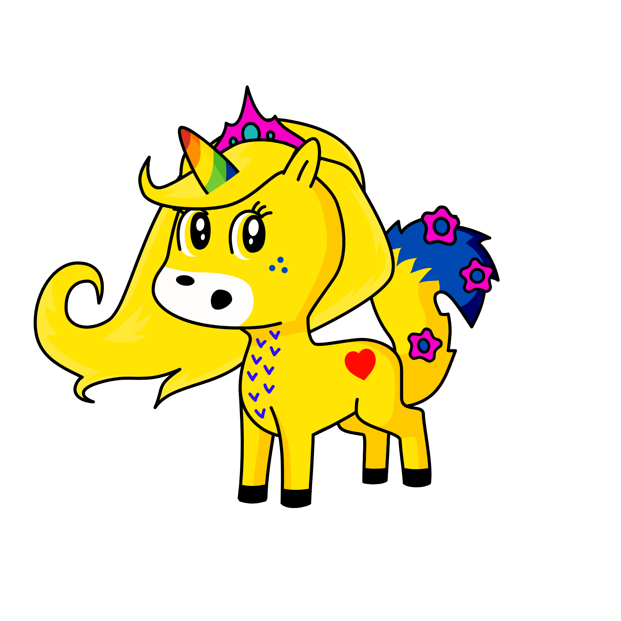 Sanna, the unicorn
