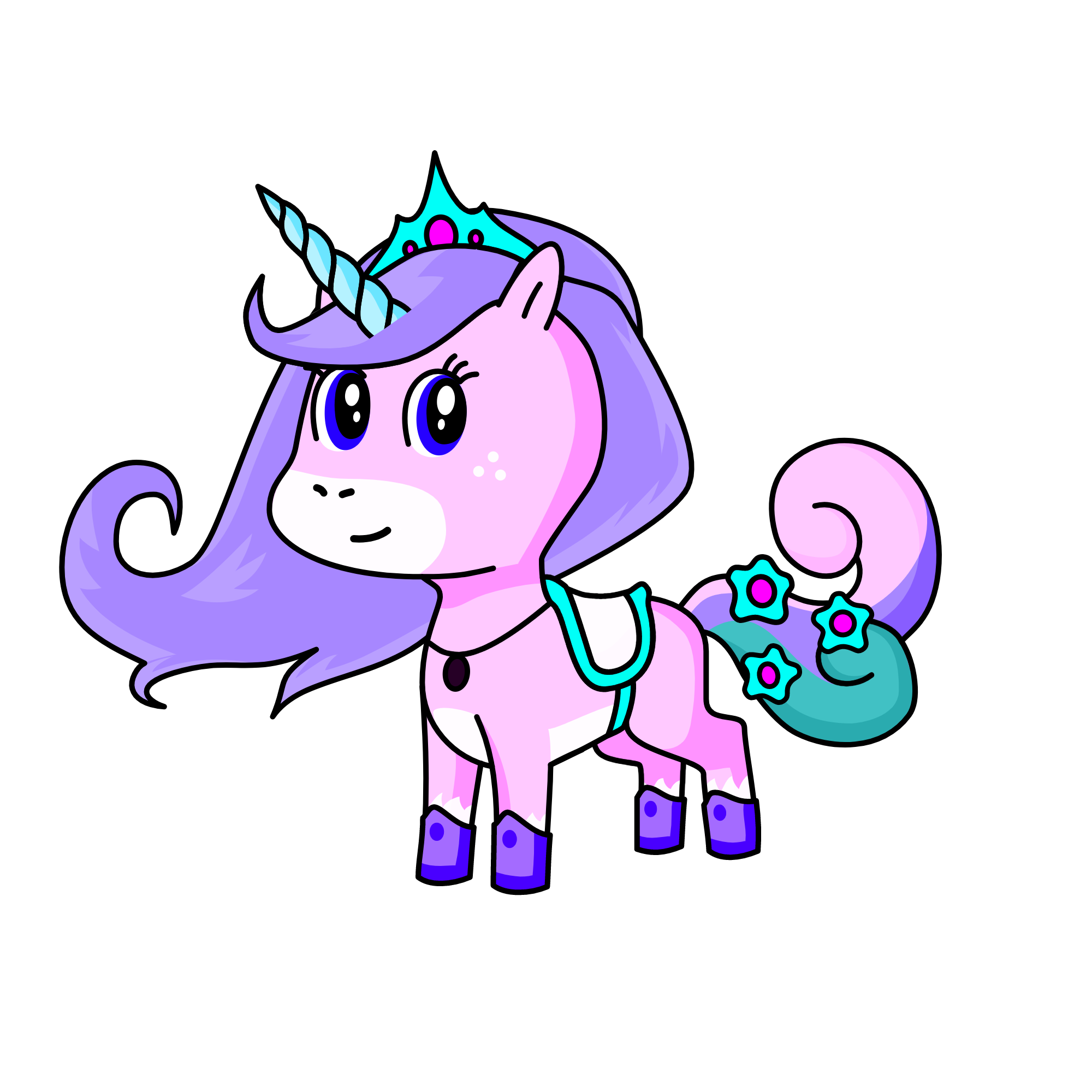 Majestia, the unicorn
