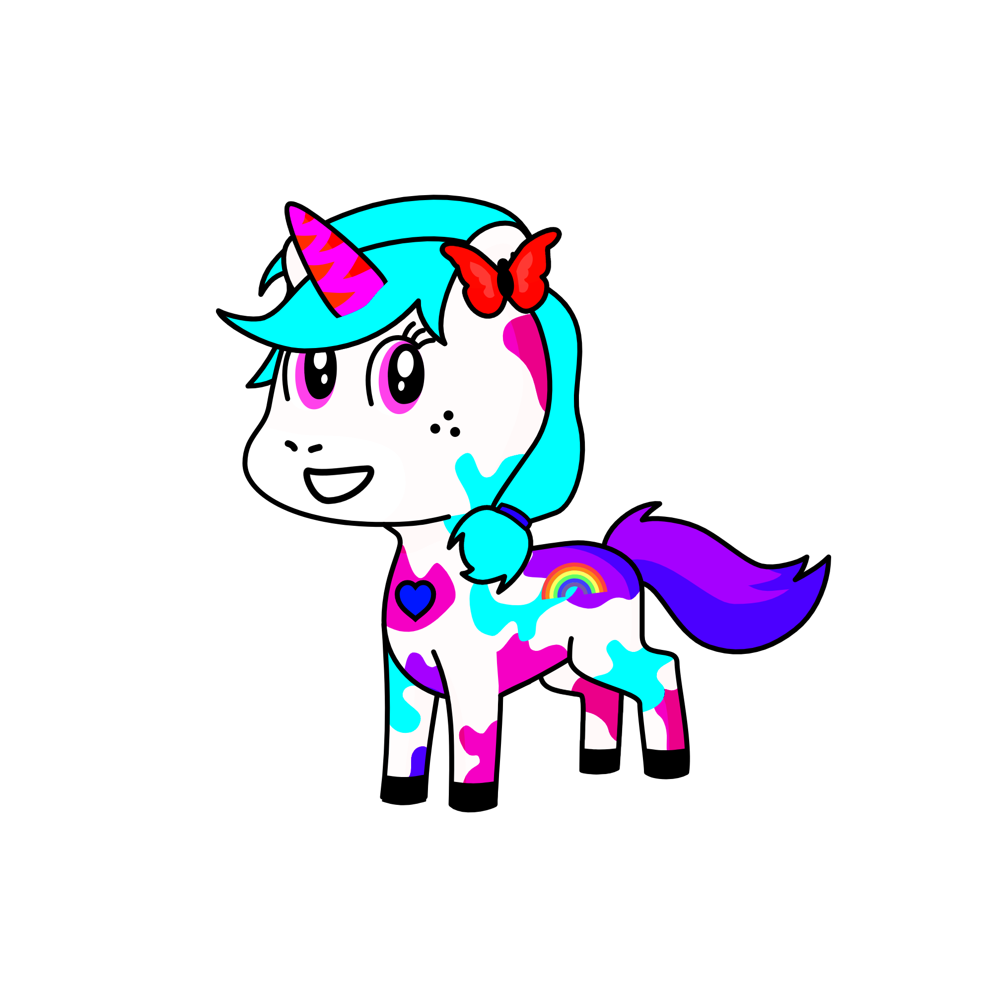 Britney, the unicorn