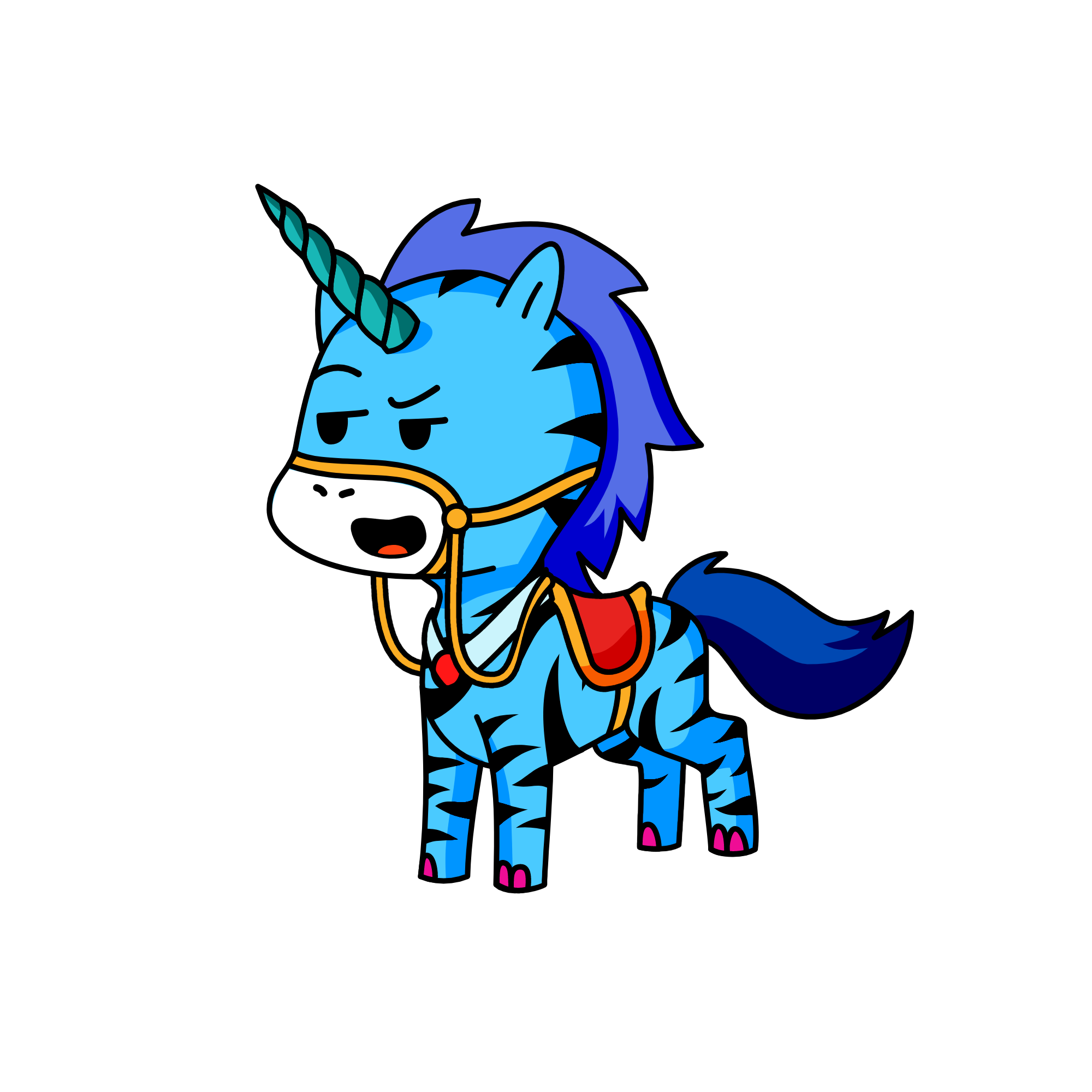 Claws, the unicorn
