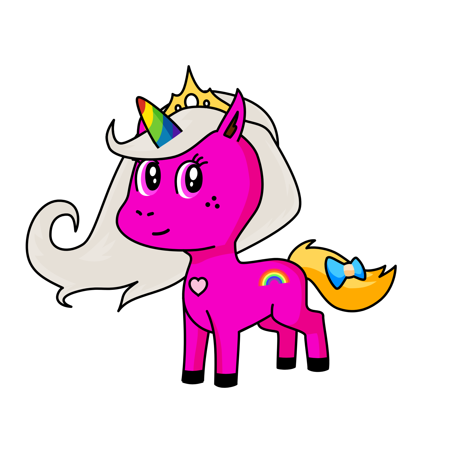 PinkyPie, the unicorn