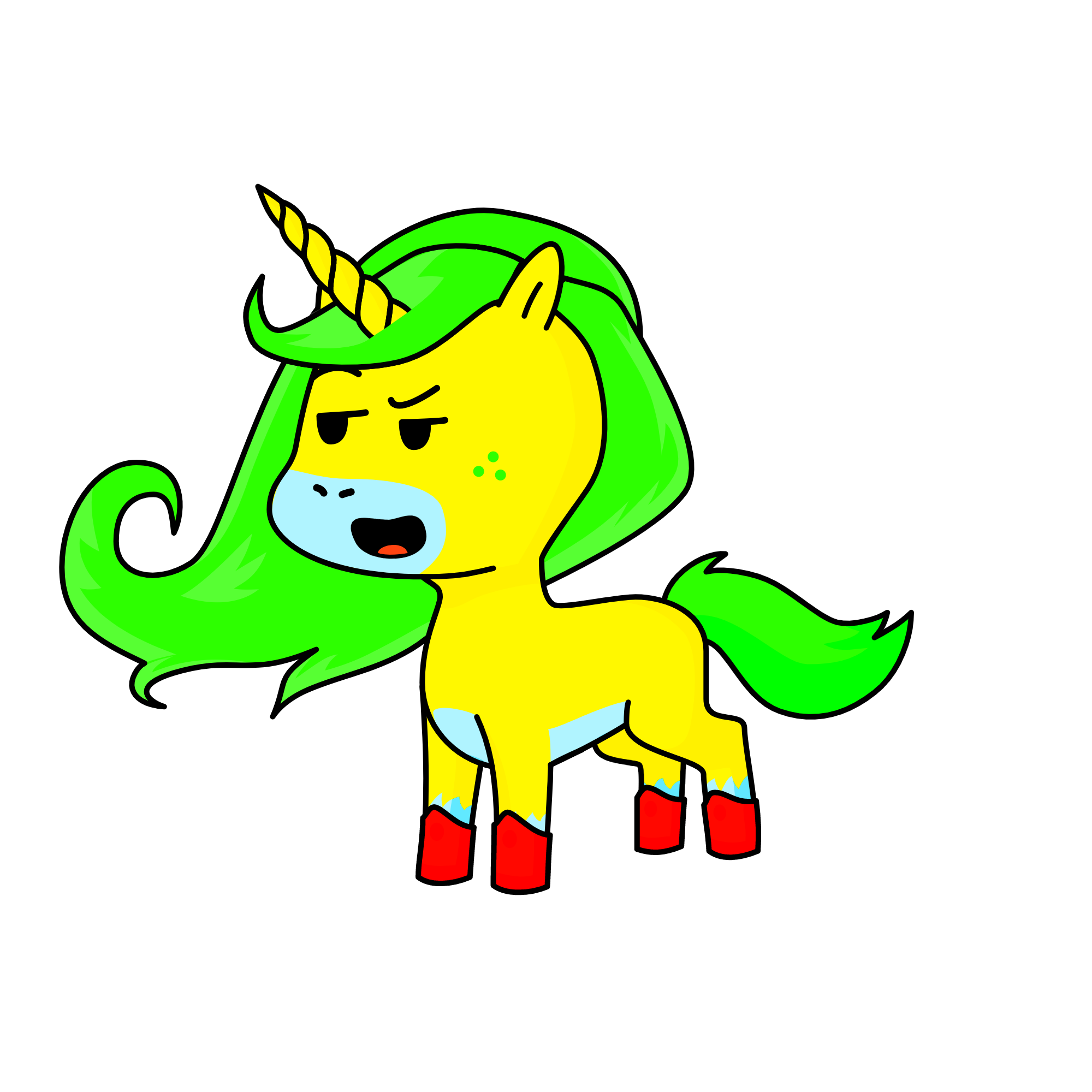 Summer, the unicorn