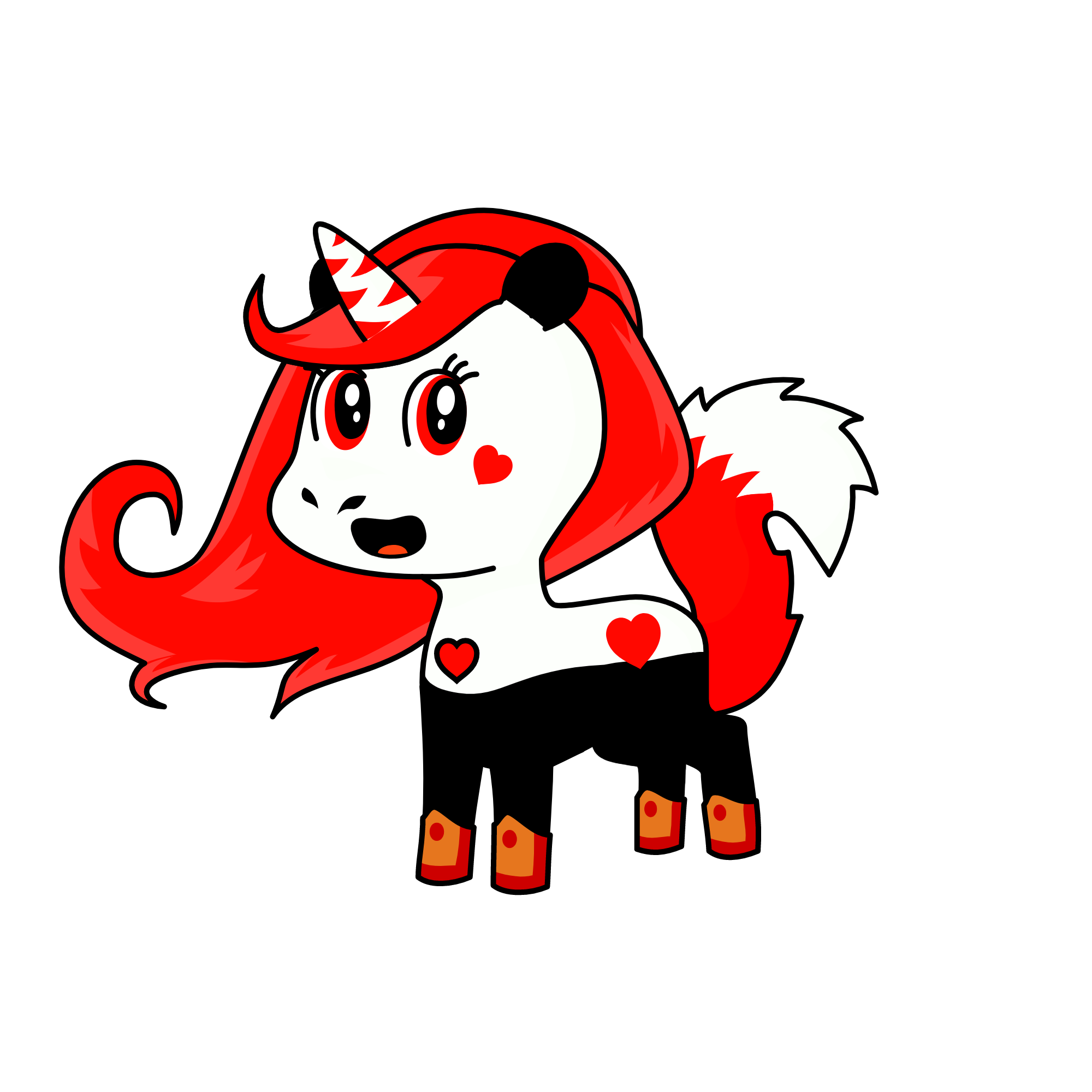 cuphead, the unicorn