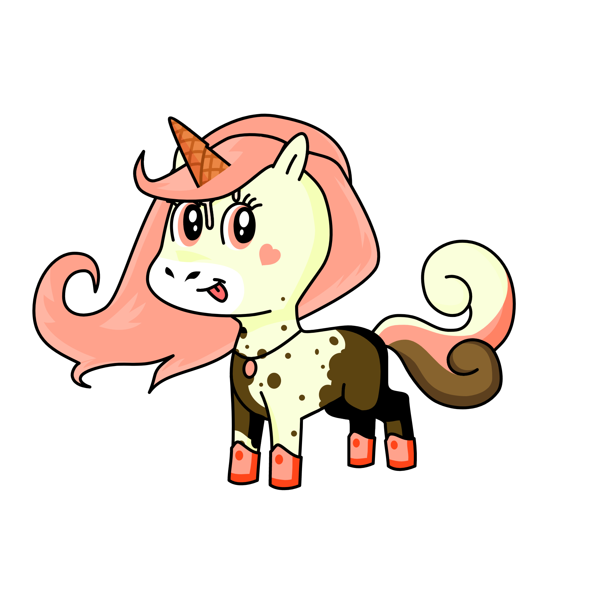 ice cream scream, the unicorn