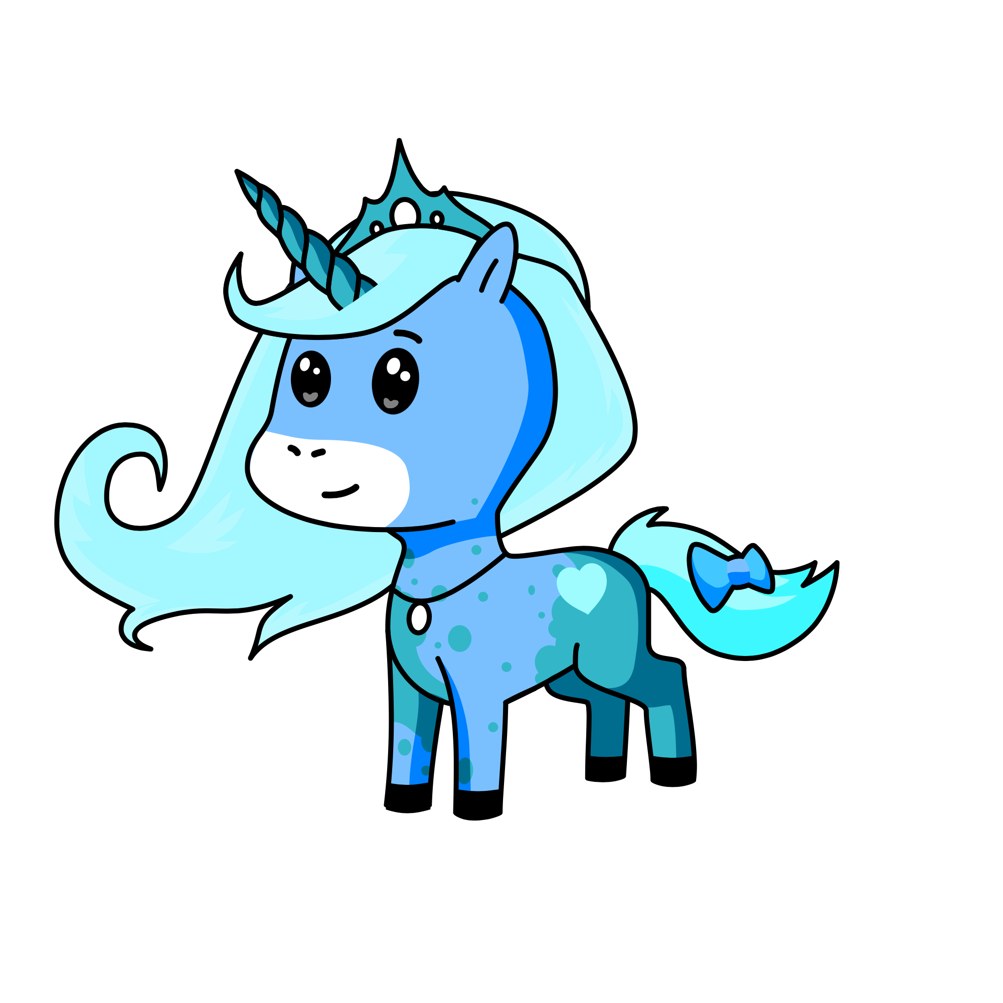 moon light, the unicorn